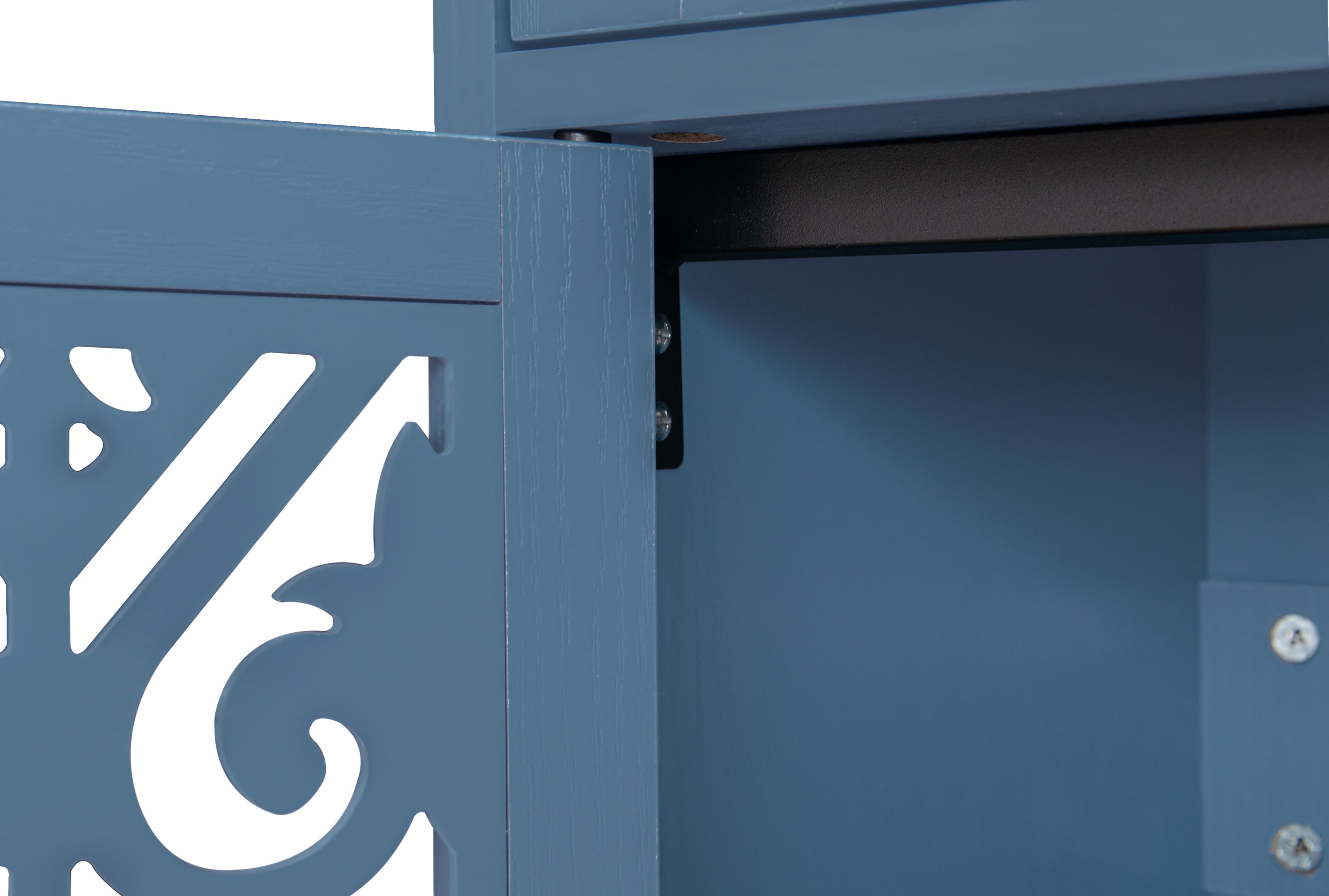 2 Door 2 Drawer Cabinet, American Furniture, Suitable for Bedroom, Living Room, Study