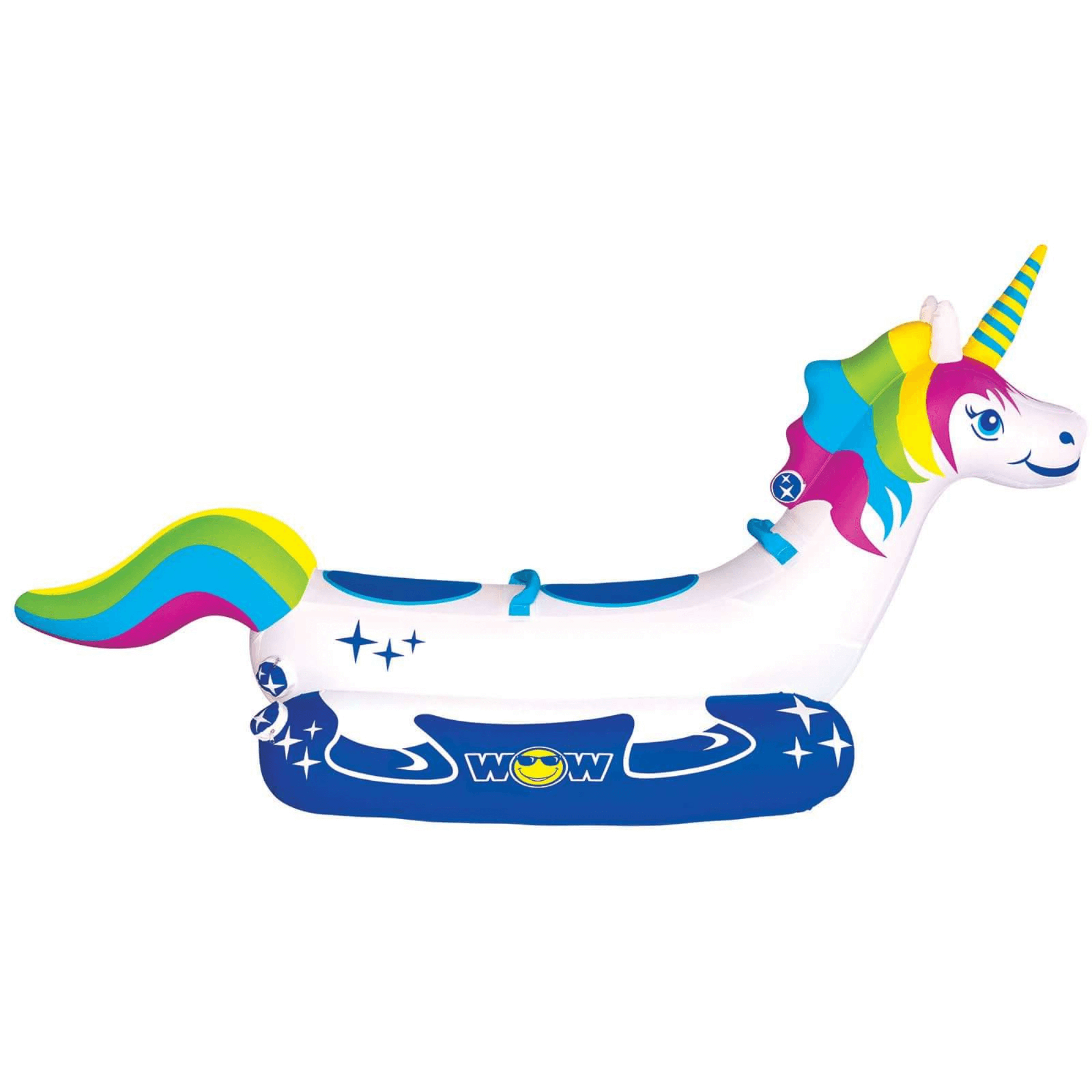 WOW Watersports Unicorn 1 or 2 Person Inflatable Towable Tube