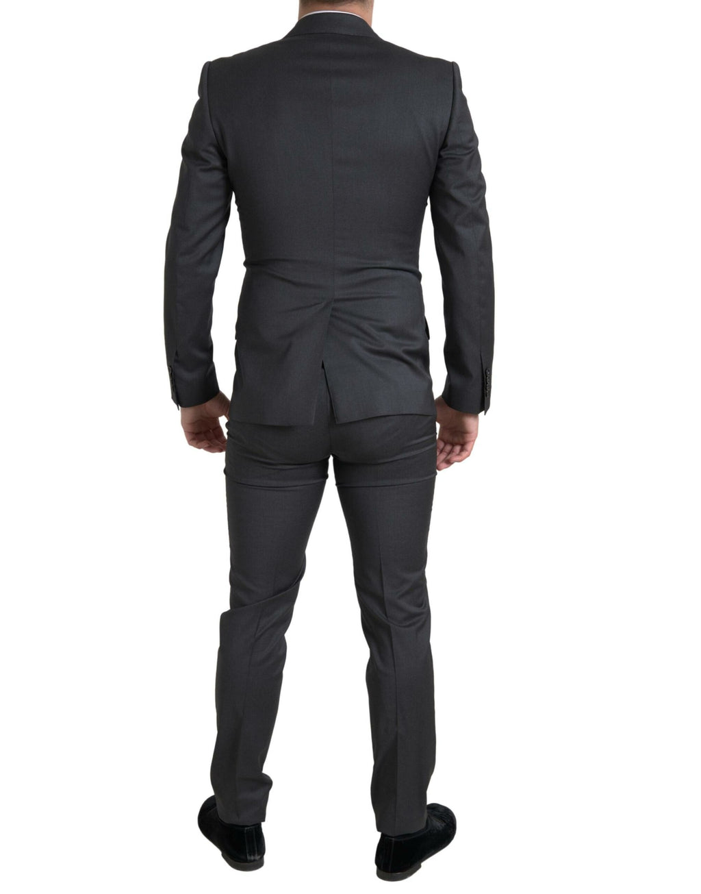 Dolce & Gabbana Gray 2 Piece Double Breasted SICILIA Suit