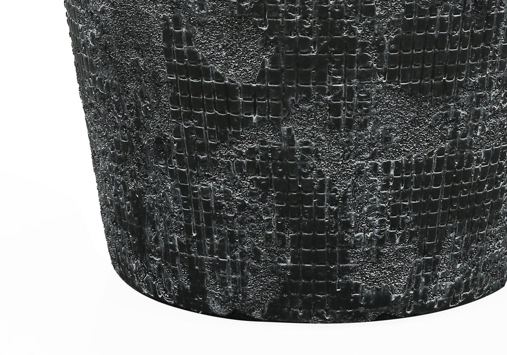 Lighting, Table Lamp, 24'h, Black Ceramic, Black Shade, Contemporary