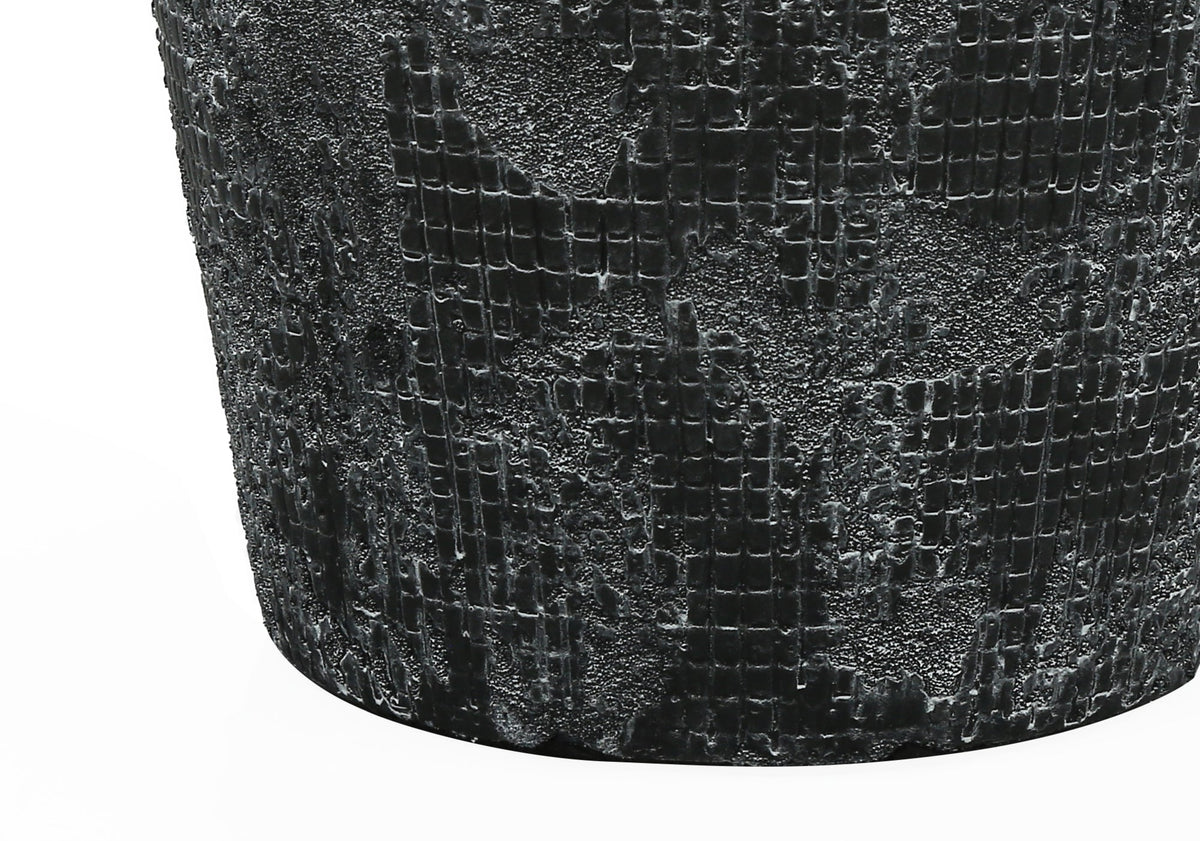 Lighting, Table Lamp, 24'h, Black Ceramic, Black Shade, Contemporary