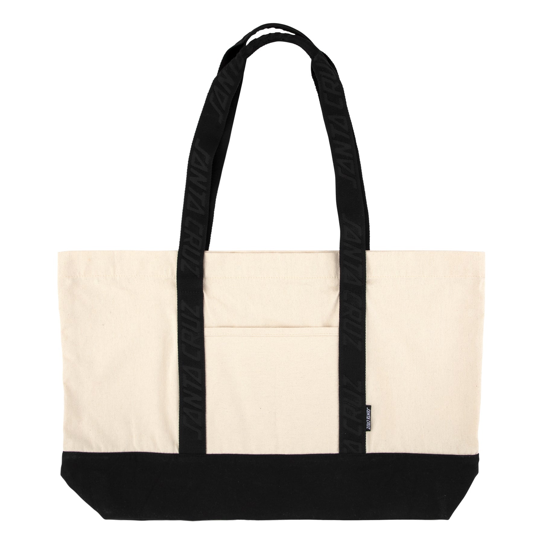Santa Cruz Classic Dot Natural Black Tote Bag