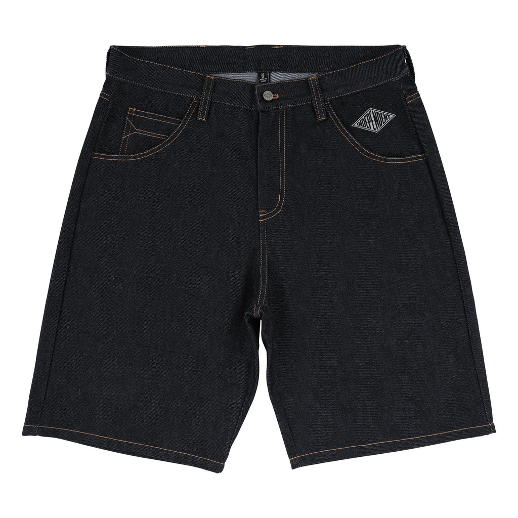 Independent Free On The Streets Dark Indigo Denim Shorts