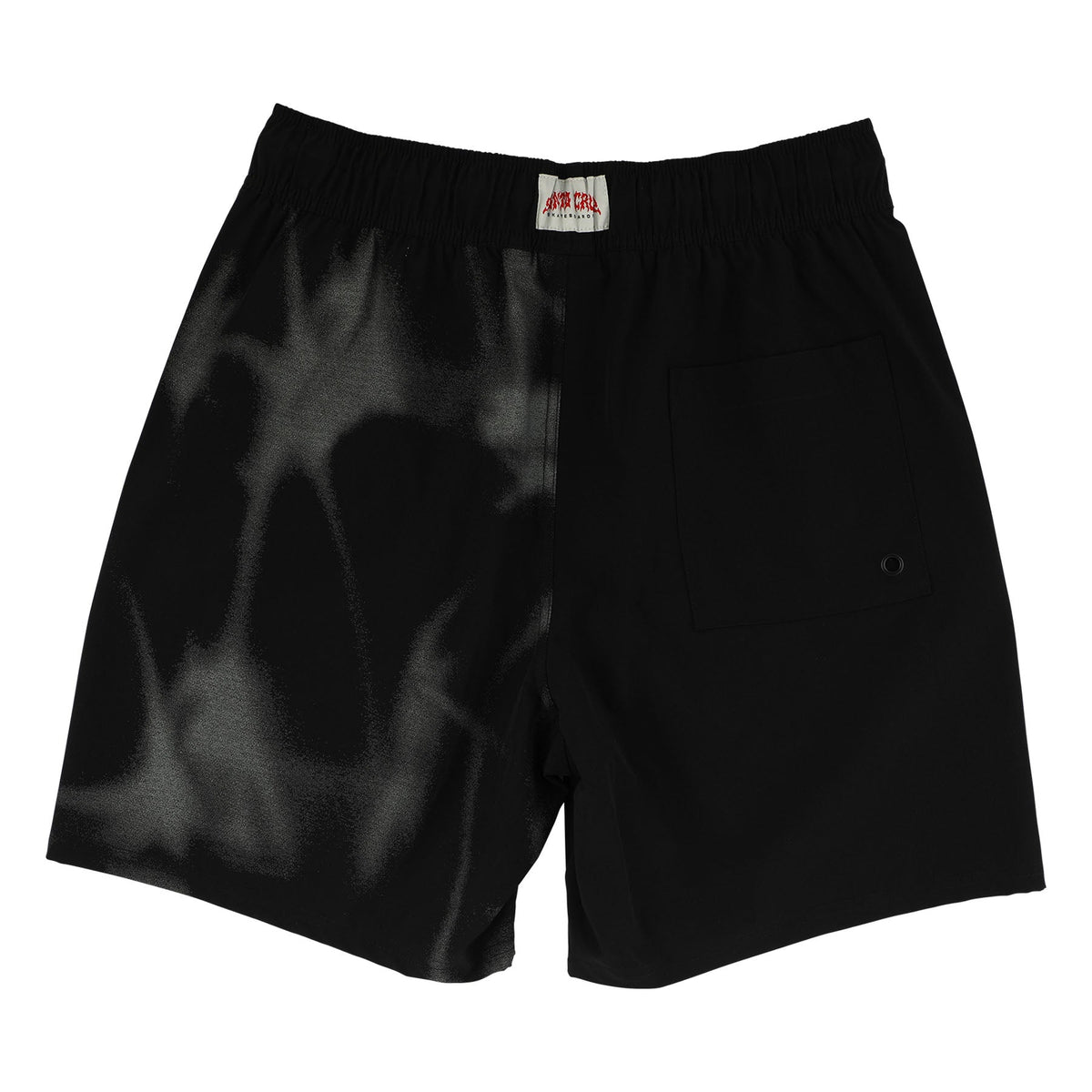 Santa Cruz TTE Messenger Elastic Waist Black Haze Boardshorts