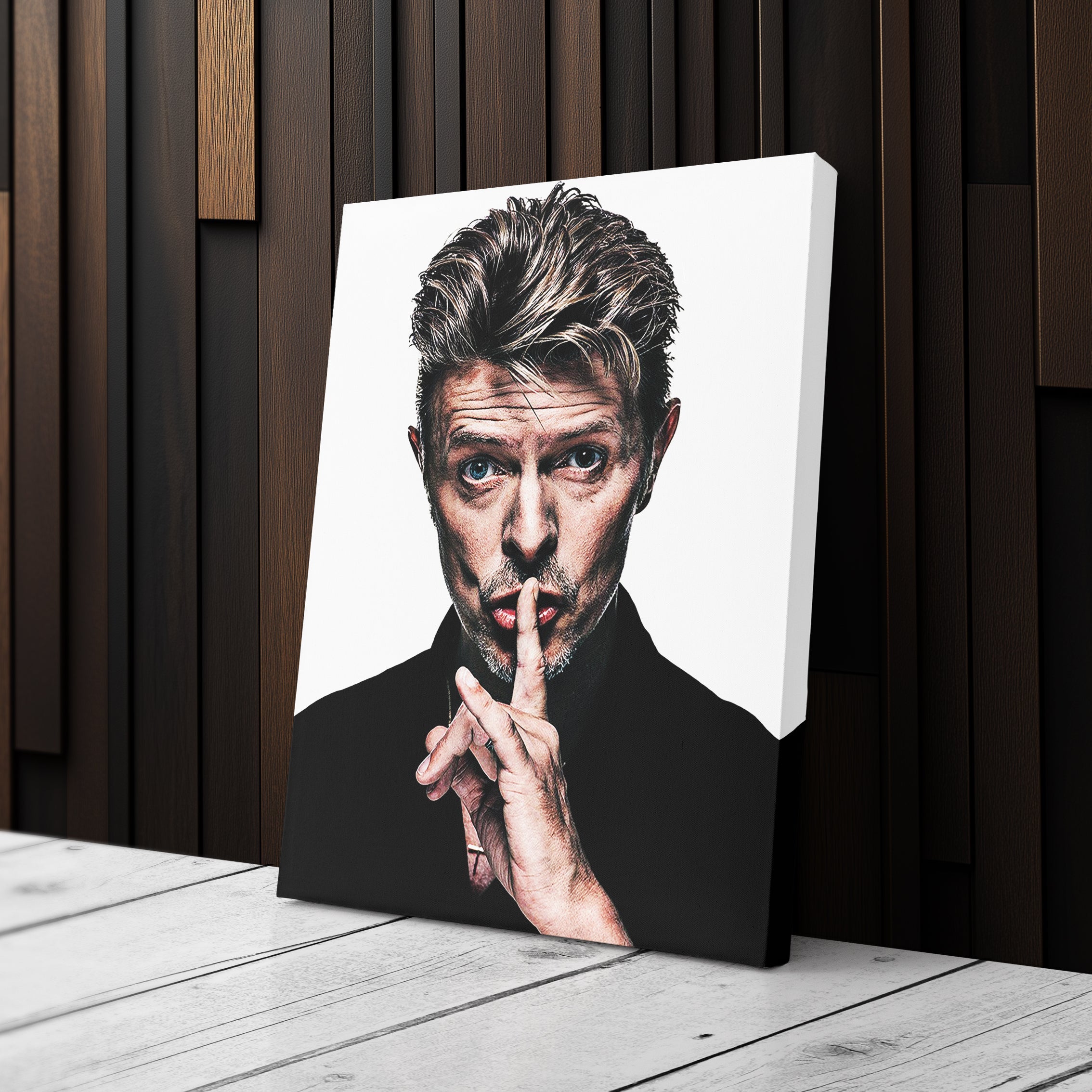 David Bowie Canvas – Rock Star Wall Art for Home Decor
