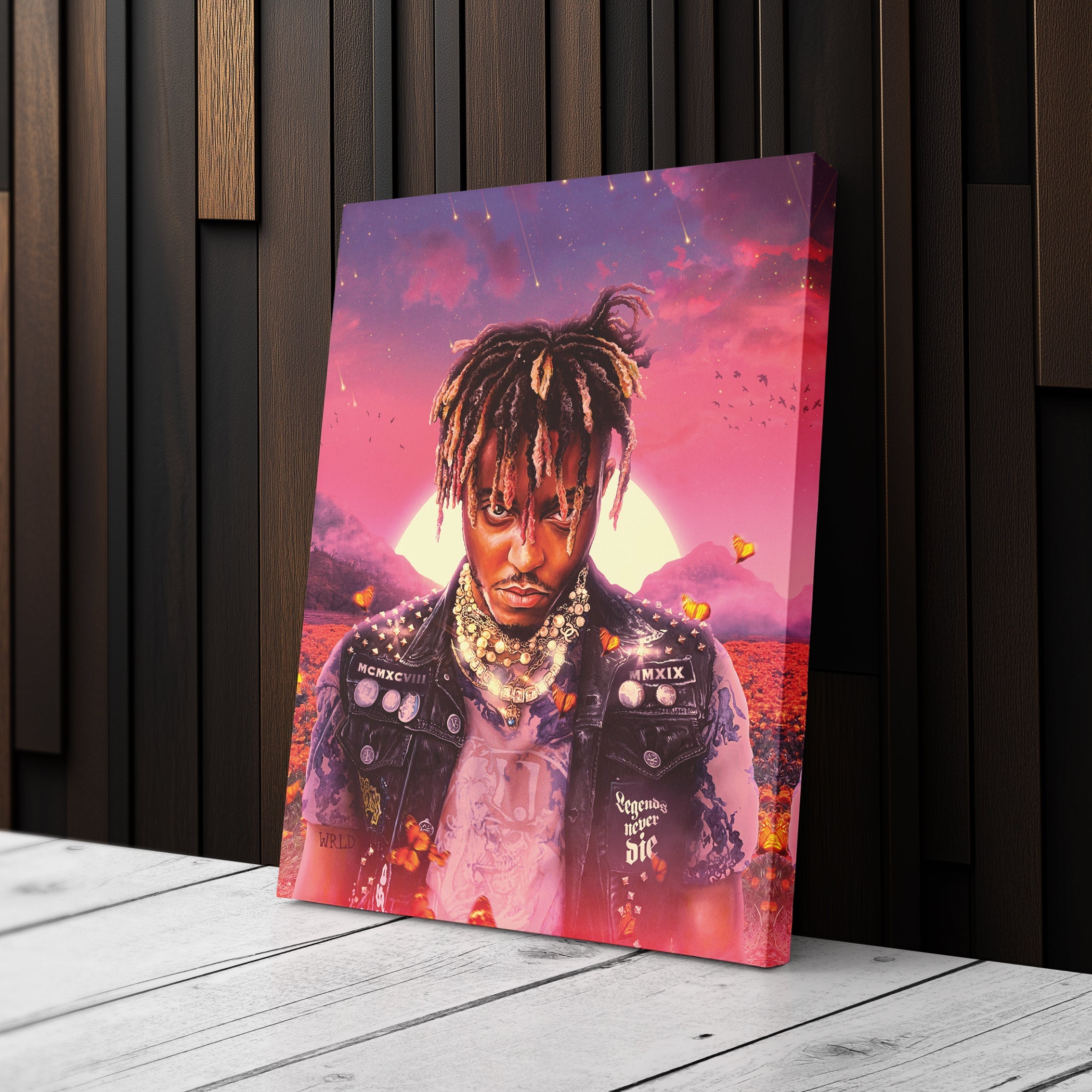 Juice WRLD Canvas – Rap Icon Wall Art for Home Decor