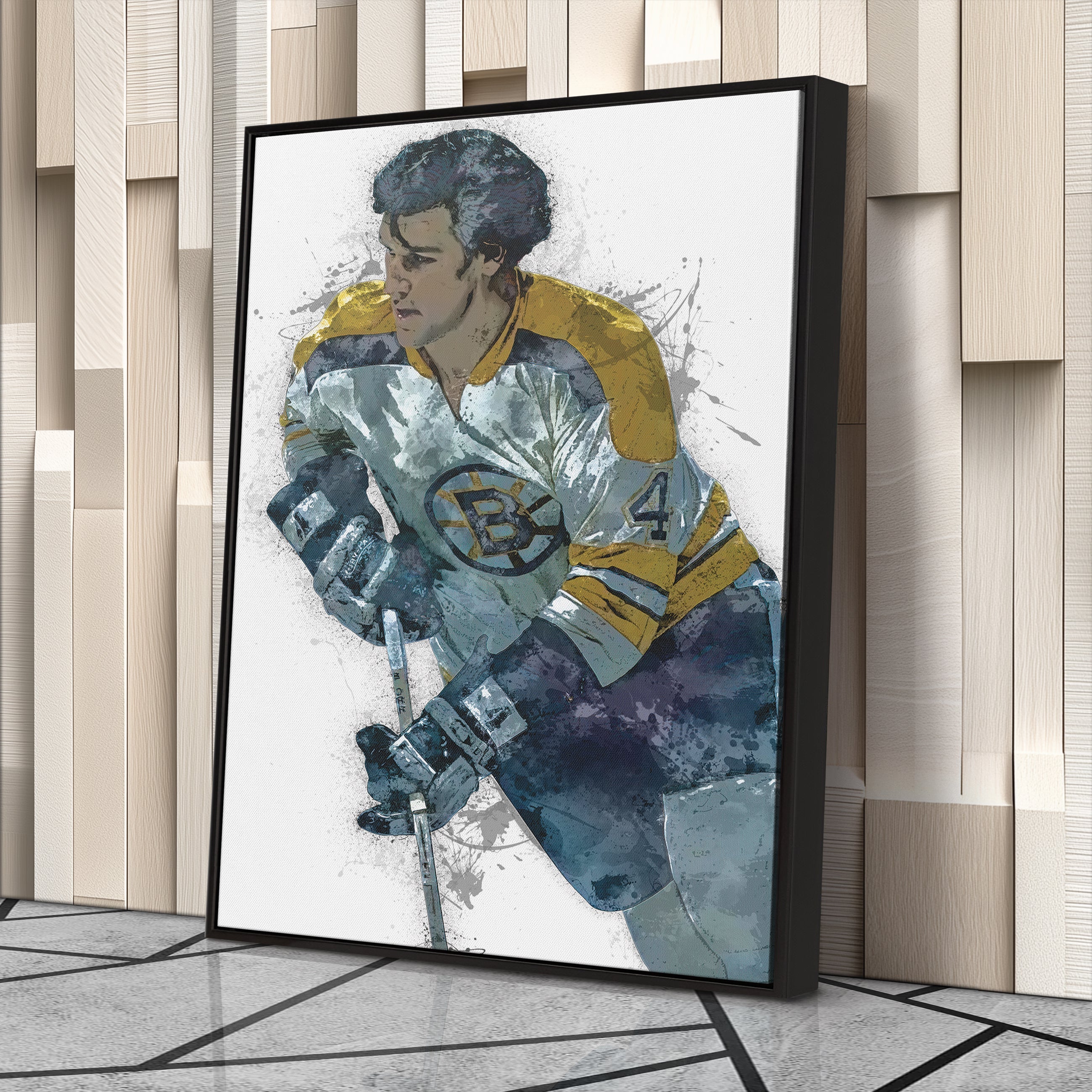 Bo Nix Canvas Art – Denver Broncos Wall Decor (Copy)