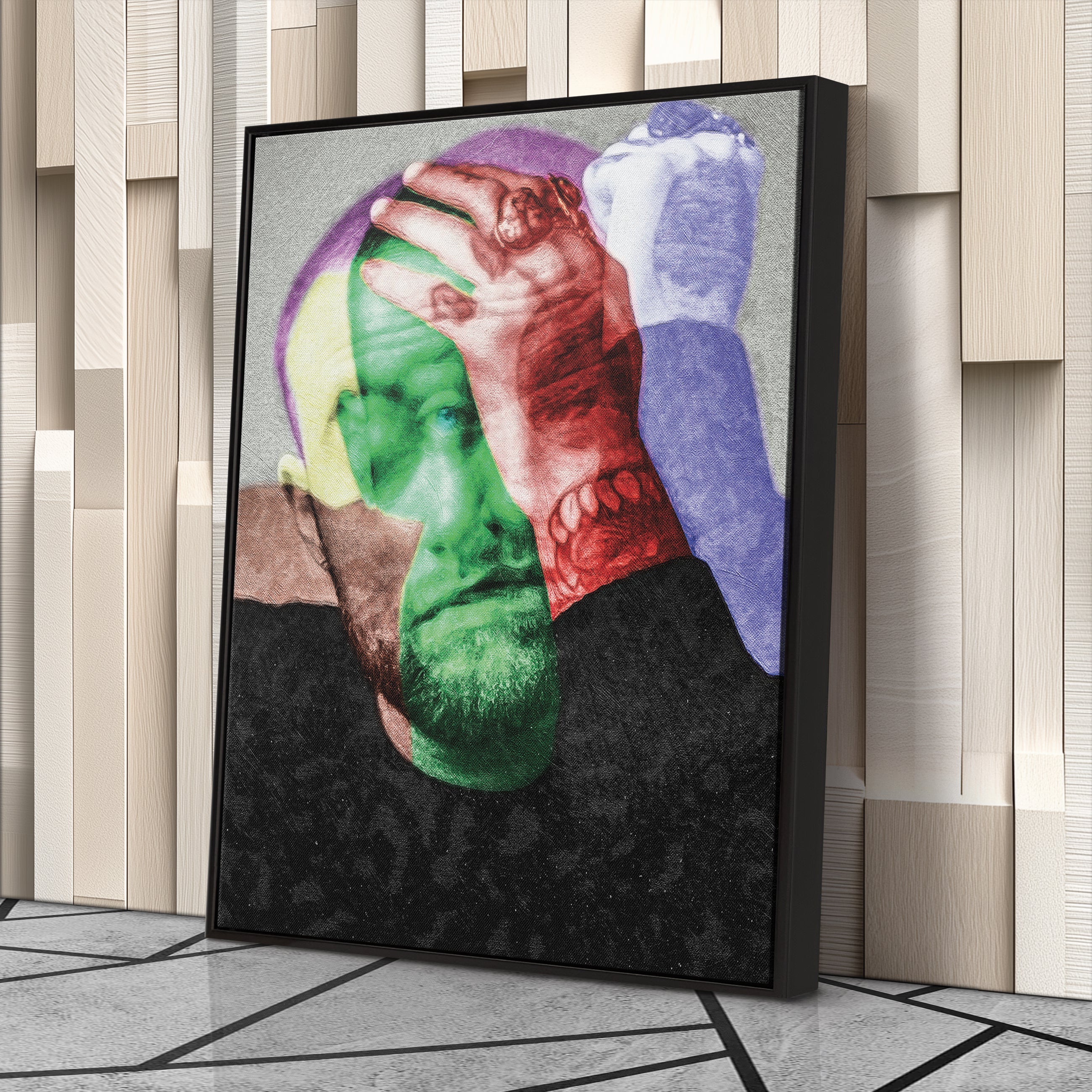 Mac Miller Circles Canvas – Rapper Wall Art Gift for Music Fans and Collectors