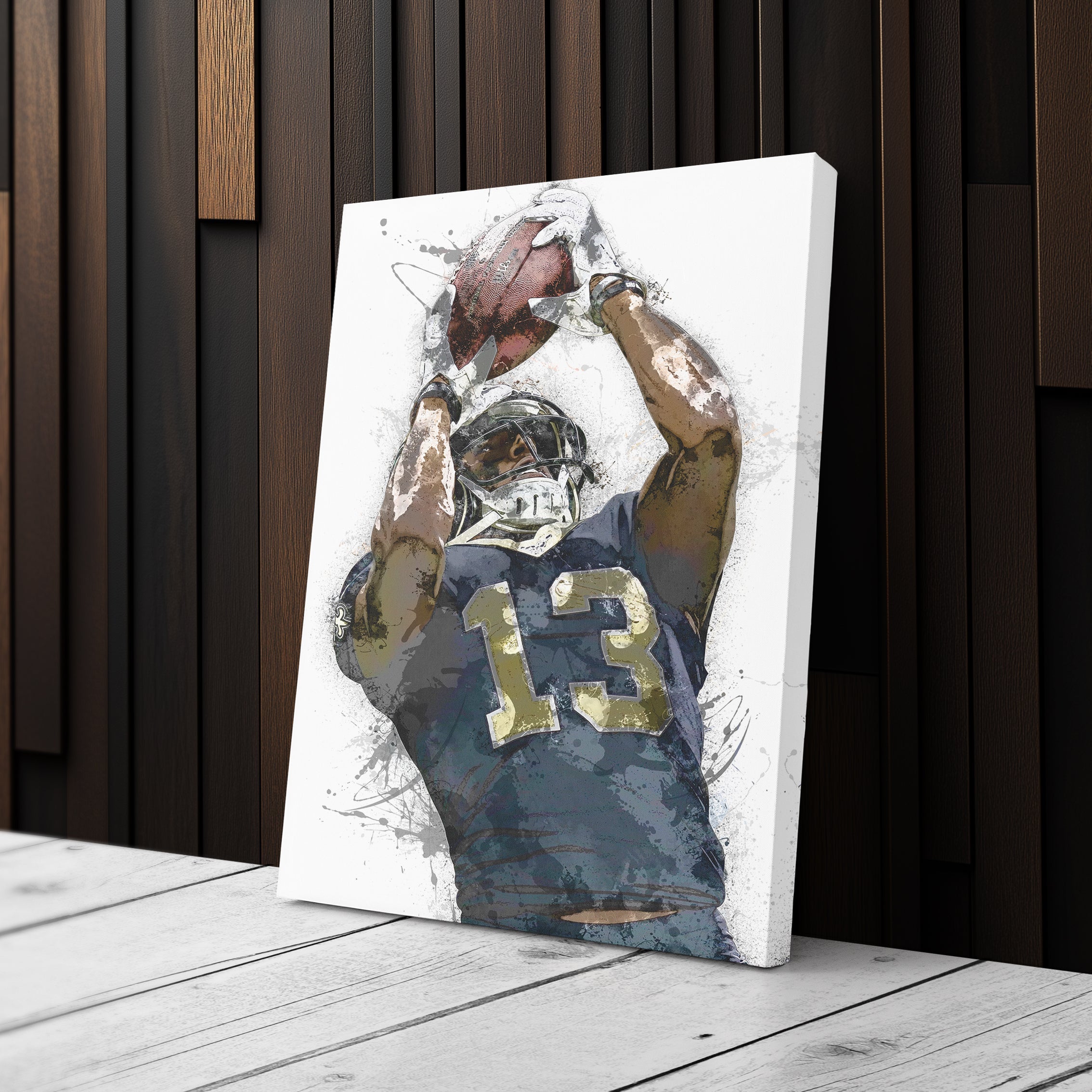 Michael Thomas Canvas Art – New Orleans Saints Wall Decor