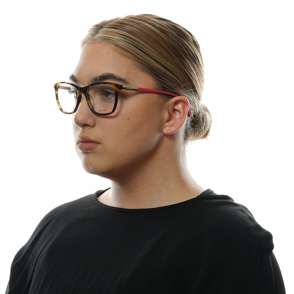 Police Brown Metal & Plastic Glasses (Frames)