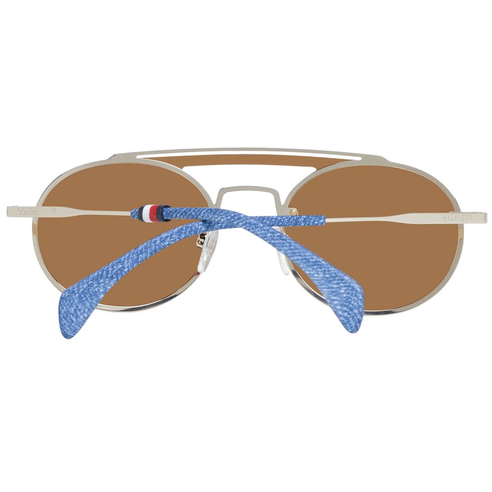 Tommy Hilfiger Gold Metal & Plastic Sunglasses