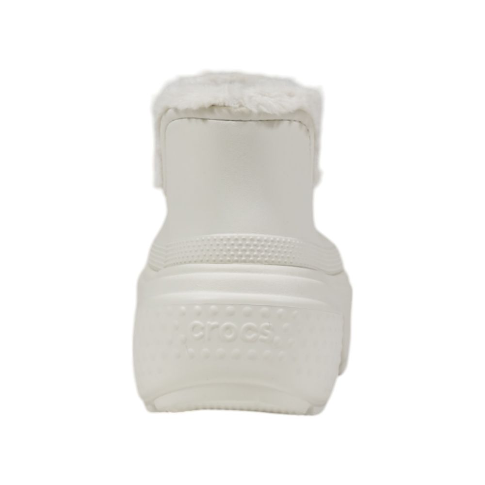 Crocs White Croslite Ankle Boots