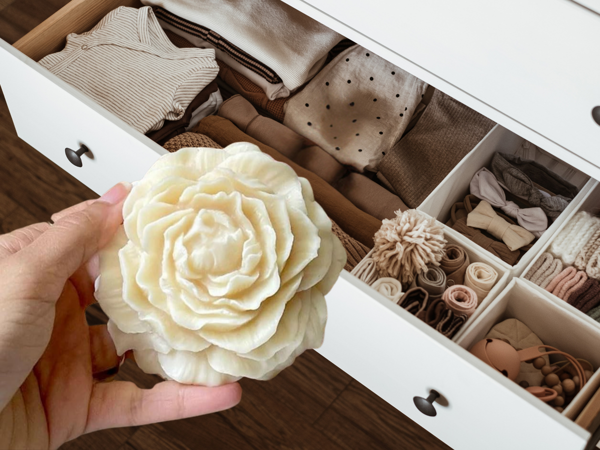 Wax Flower Freshener – Cozy & Comforting | Warm, Inviting Scents
