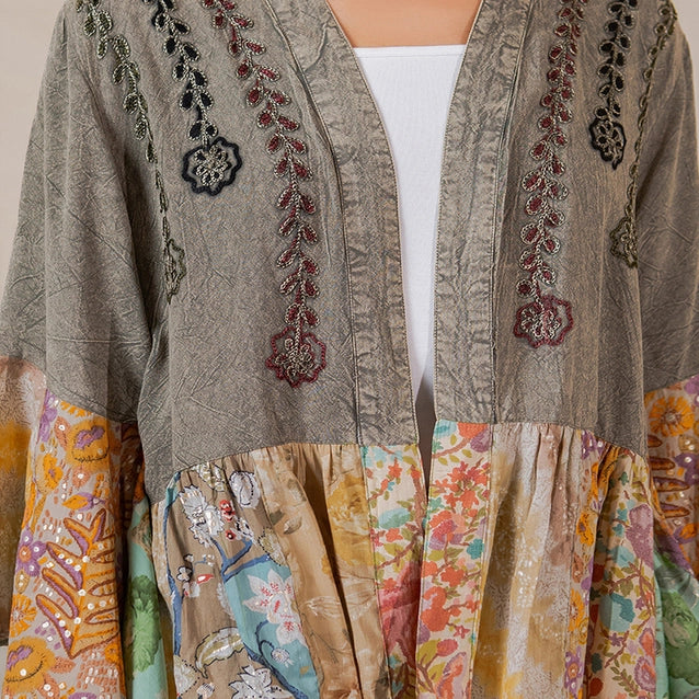 Young Threads Vintage Bohemian : Patchwork Shirt