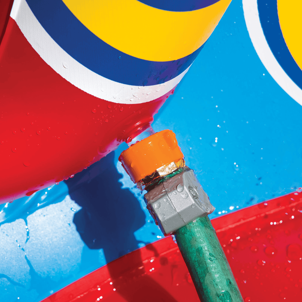 WOW Watersports Slide N Smile Inflatable Pool Slide with Sprinklers