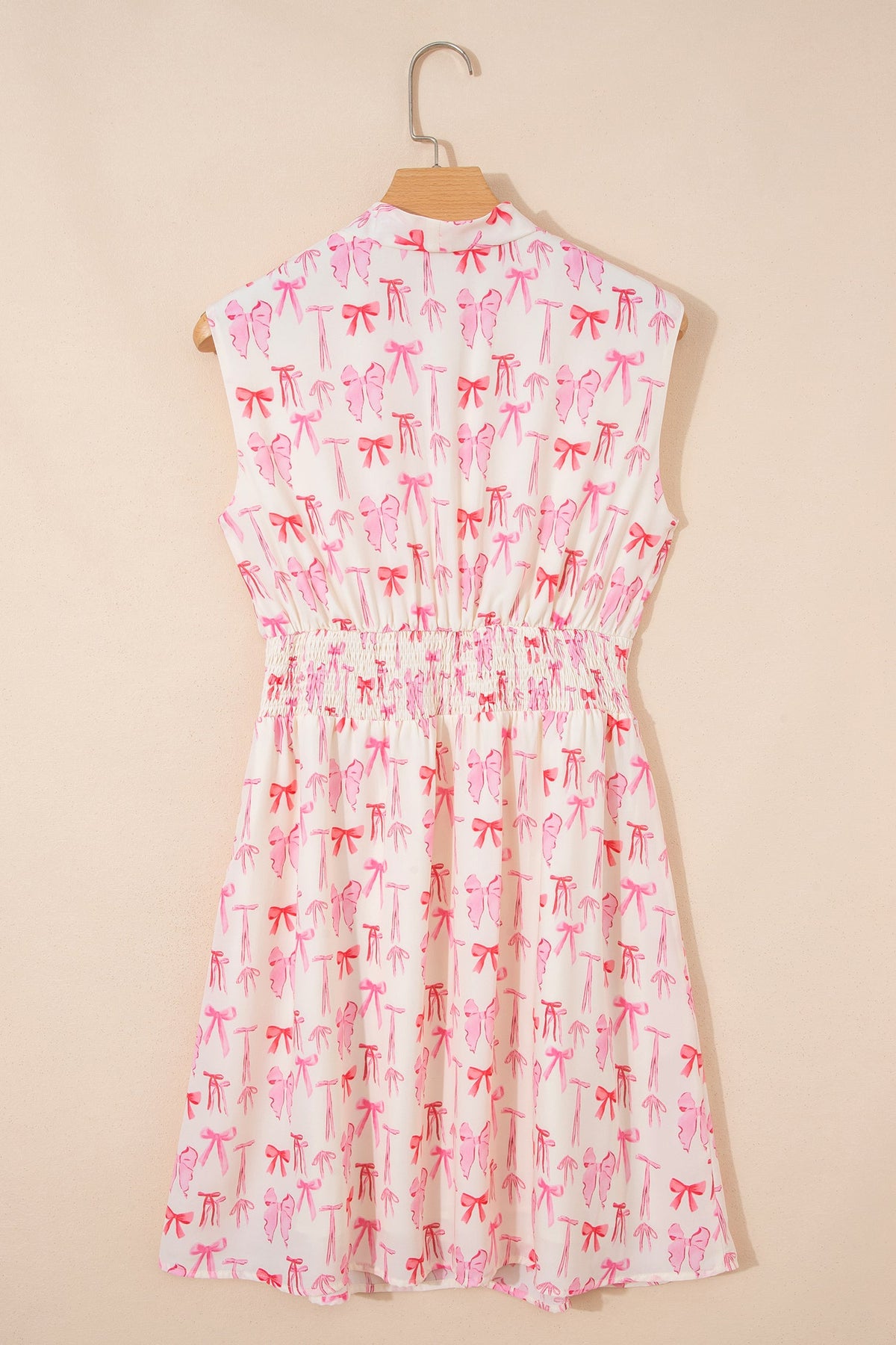 Alianna Sleeveless Bow Mini Dress