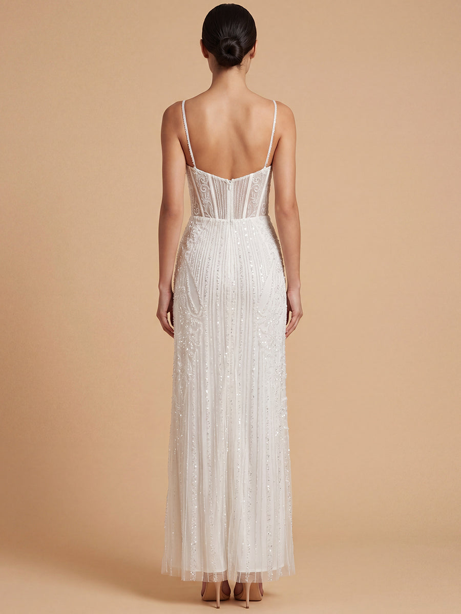 Bridal Draped Corset Gown | 51229