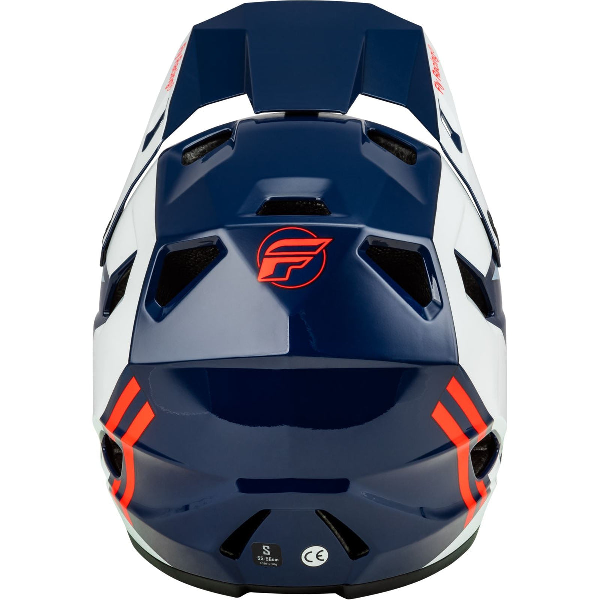 Fly Racing Youth Rayce (2024) Full Face Helmet - Red/White/Blue