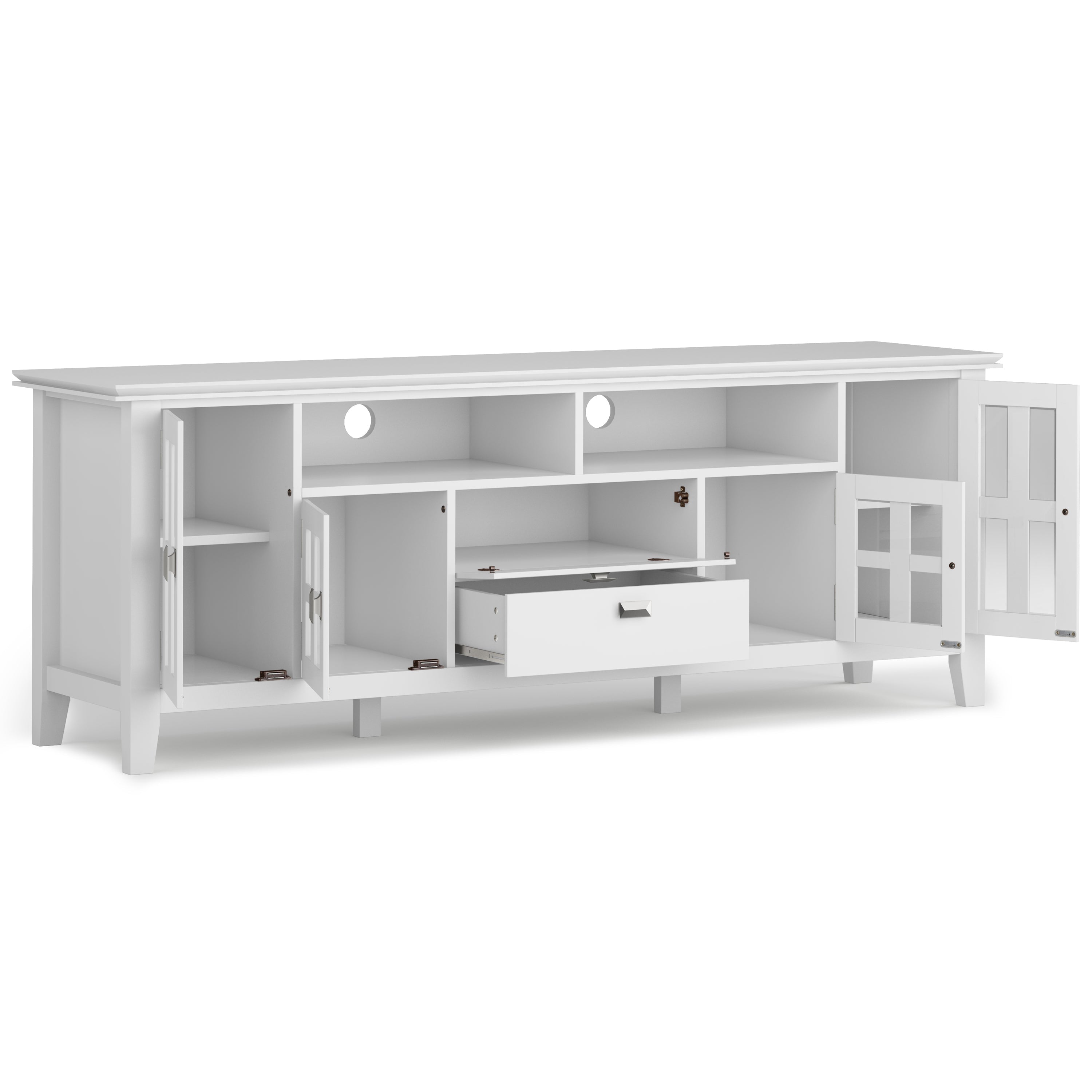 Artisan - 72' TV Media Stand - White