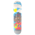 Shorty's  Fabrizio Santos Portrait Drawing Blue Size 7.5" Skateboard Deck