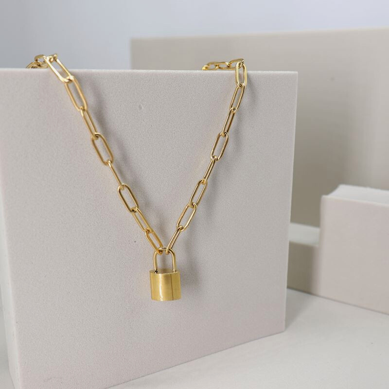 Arnaude Hardy 18k Gold-Plated Stainless Steel Necklace