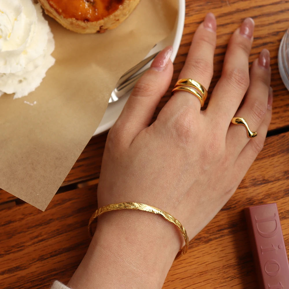 Anneau Ondulé Ring