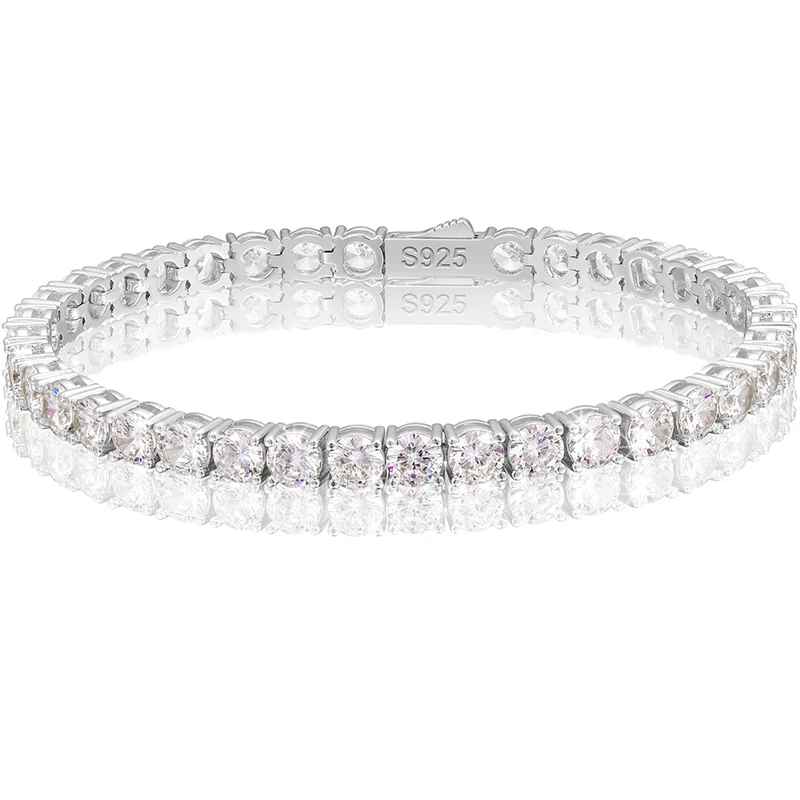 L’Éclat Moissanite Tennis Bracelet 5mm