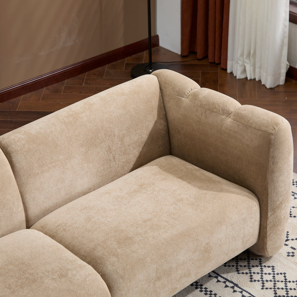 Tonson 83' 3-Seater Sofa,Wave Design, Living Rooms,Bedrooms,Apartment Office,Nomad