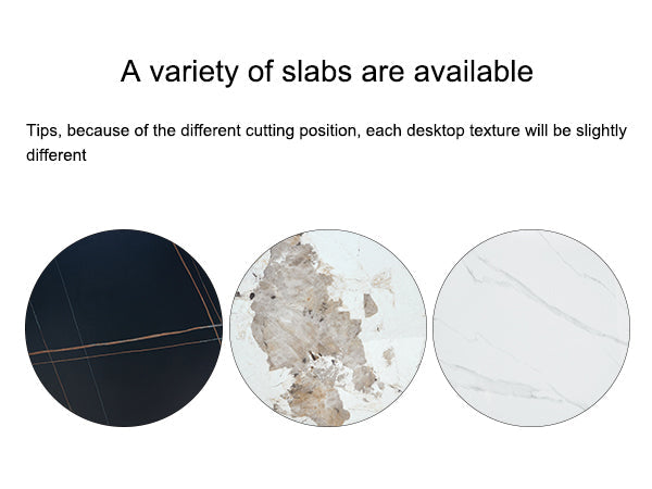 The 42-inch stainless steel gold-plated flamed granite round table with seating for 4 or 6 people is perfect for dining, entertaining, or as a conference table