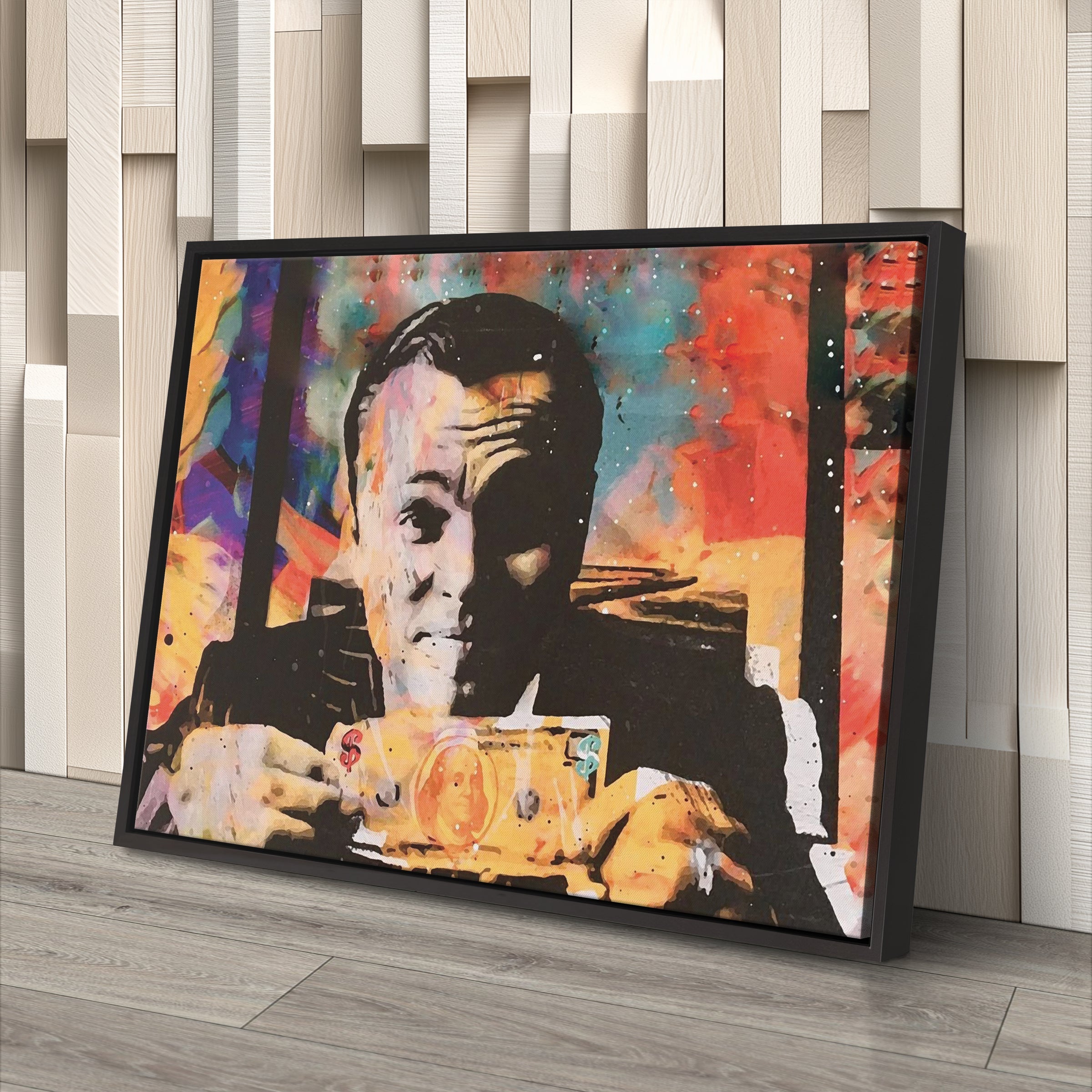 Wolf of Wall Street Canvas Art – DiCaprio Movie Decor