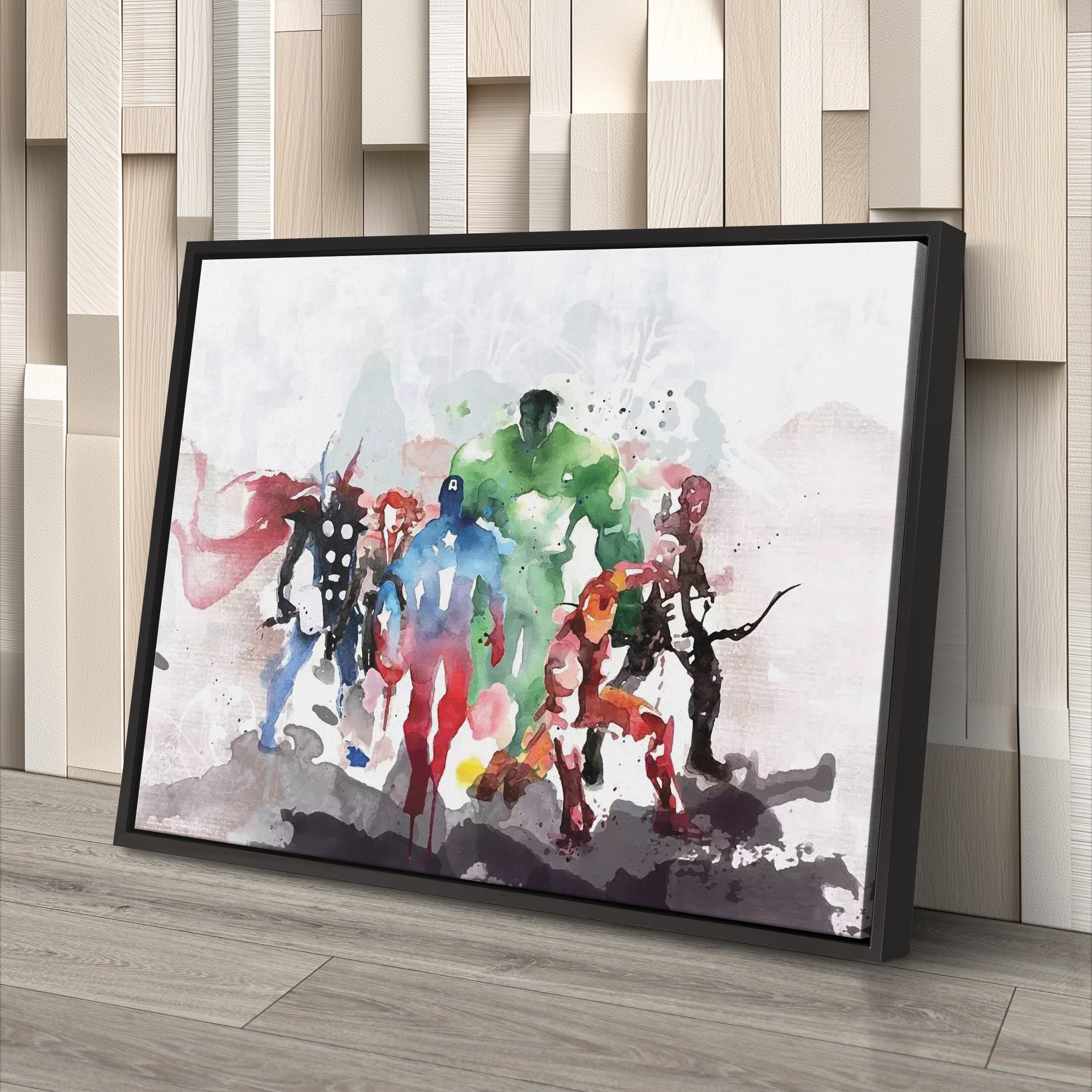 Avengers Canvas Art – Marvel Superhero Wall Decor