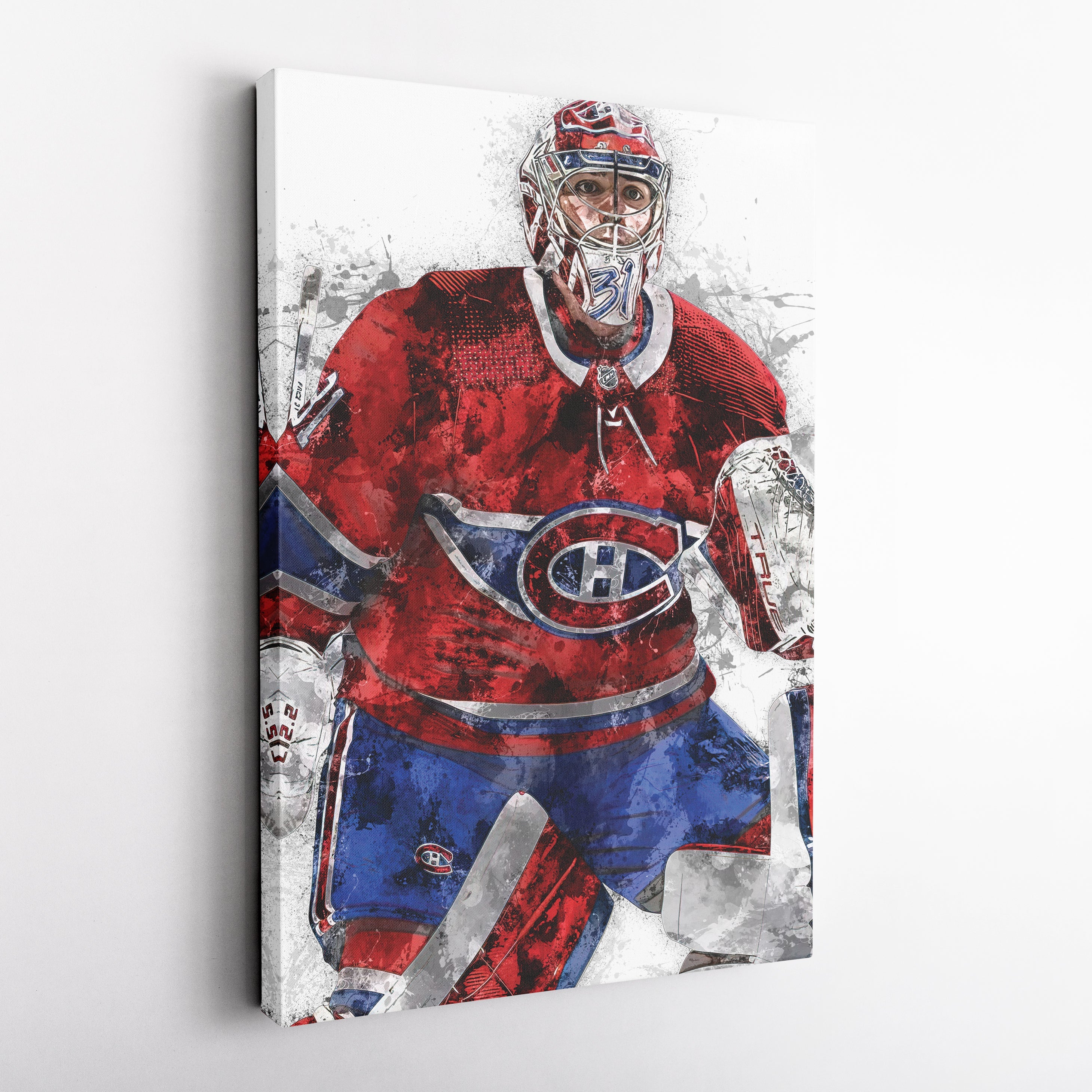 Carey Price Canvas Art – Montreal Canadiens Wall Decor