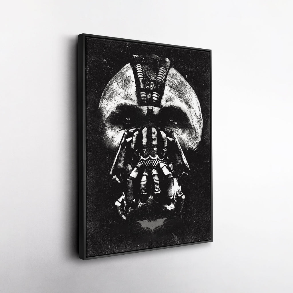 Bane The Dark Knight Rises Canvas Print – Batman Villain Wall Art for Home Decor