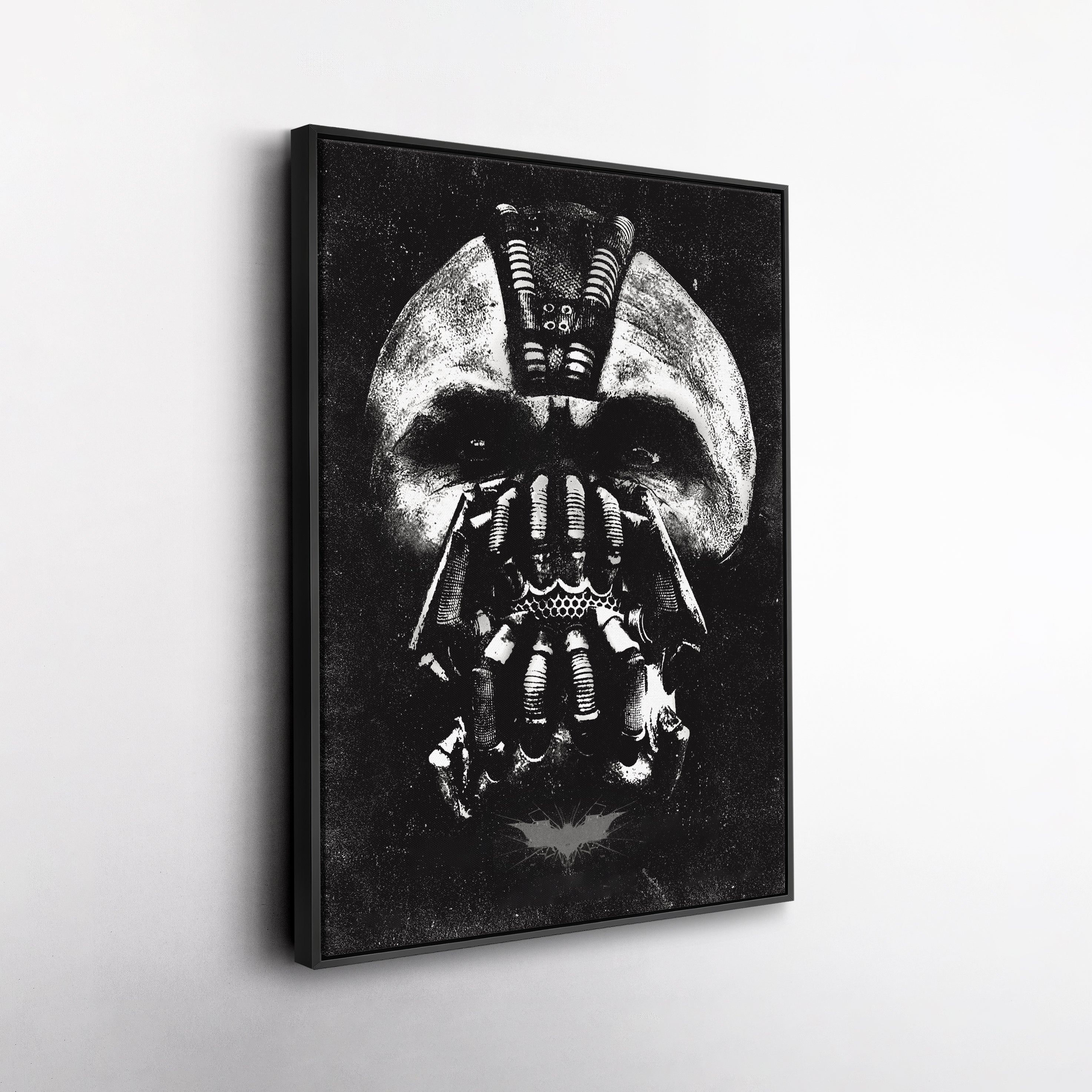 Bane The Dark Knight Rises Canvas Print – Batman Villain Wall Art for Home Decor
