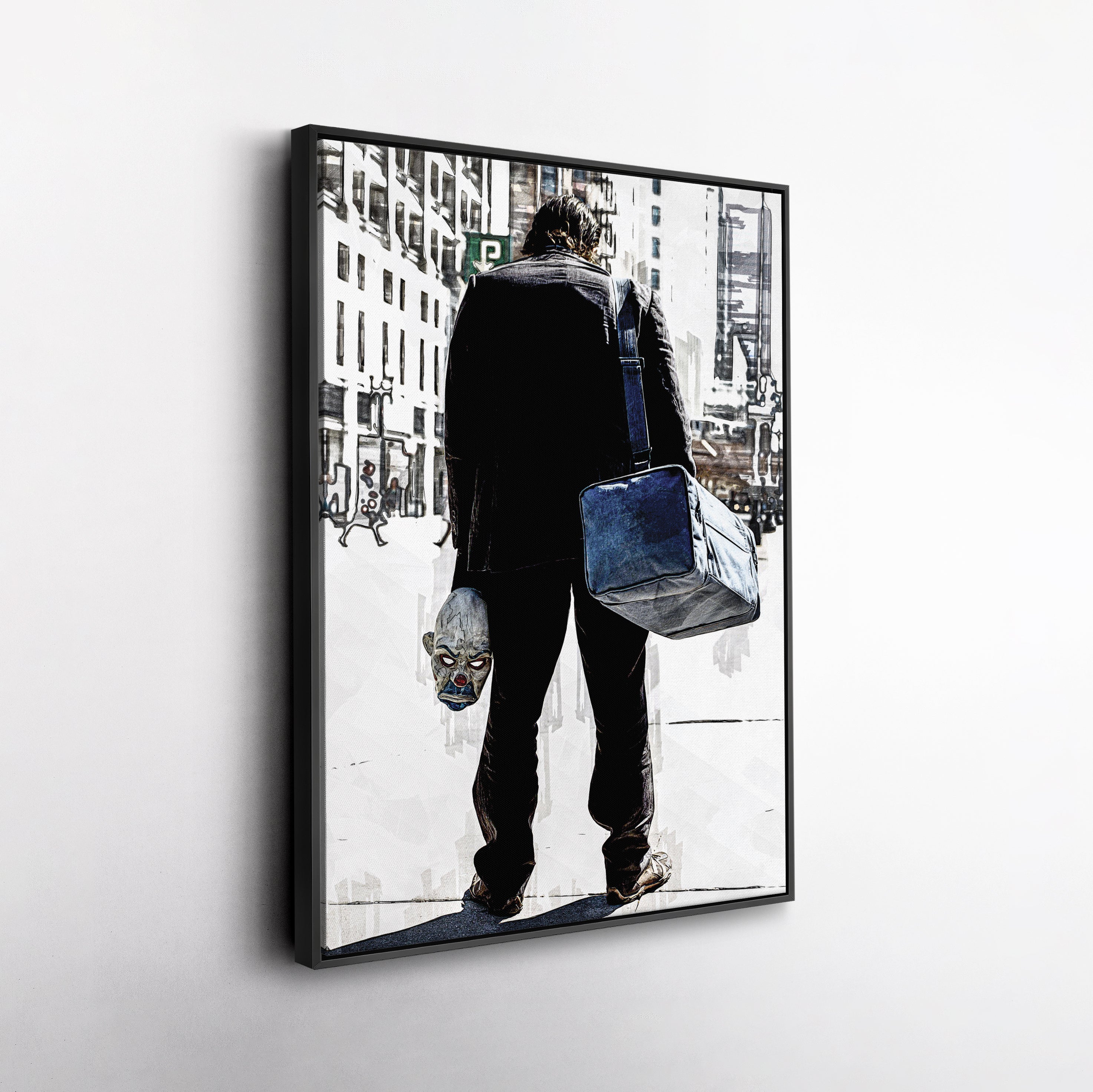 The Joker Canvas Art – Heath Ledger Dark Knight Decor