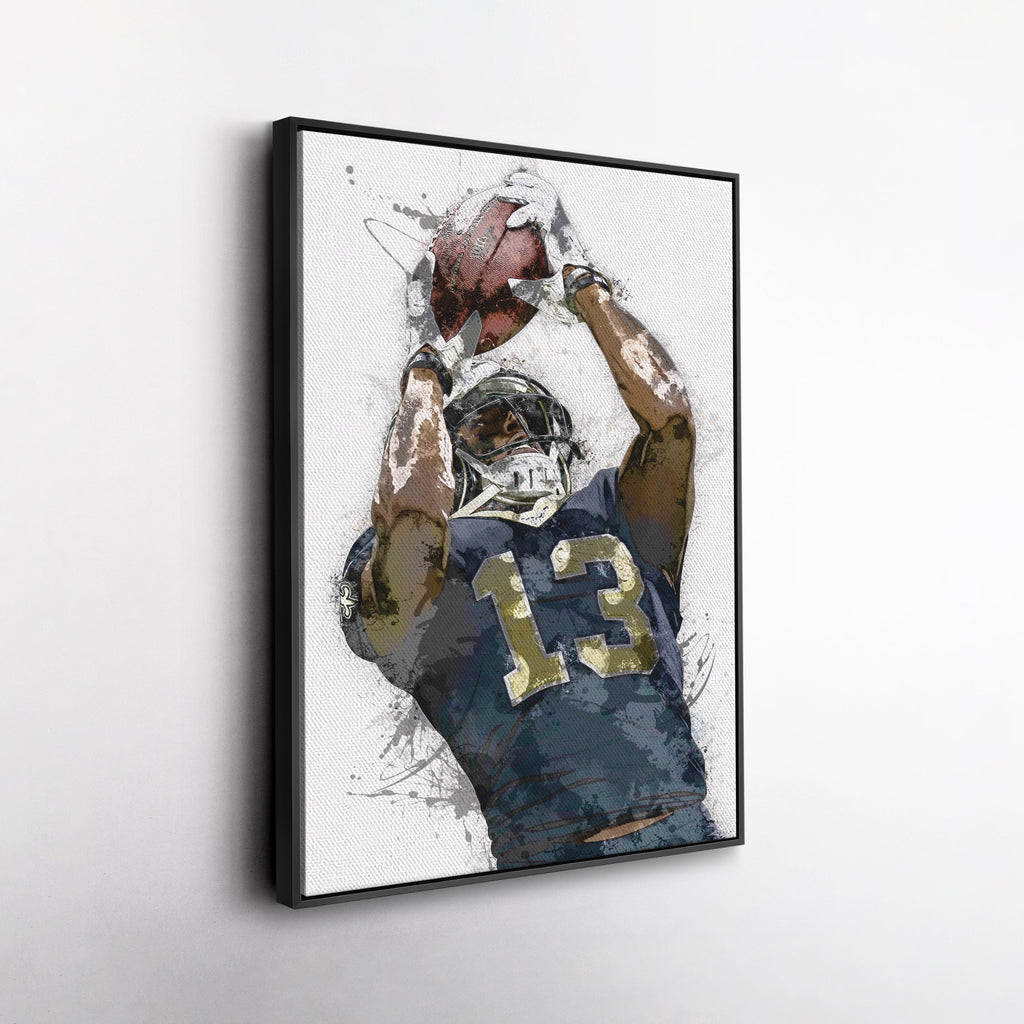 Michael Thomas Canvas Art – New Orleans Saints Wall Decor