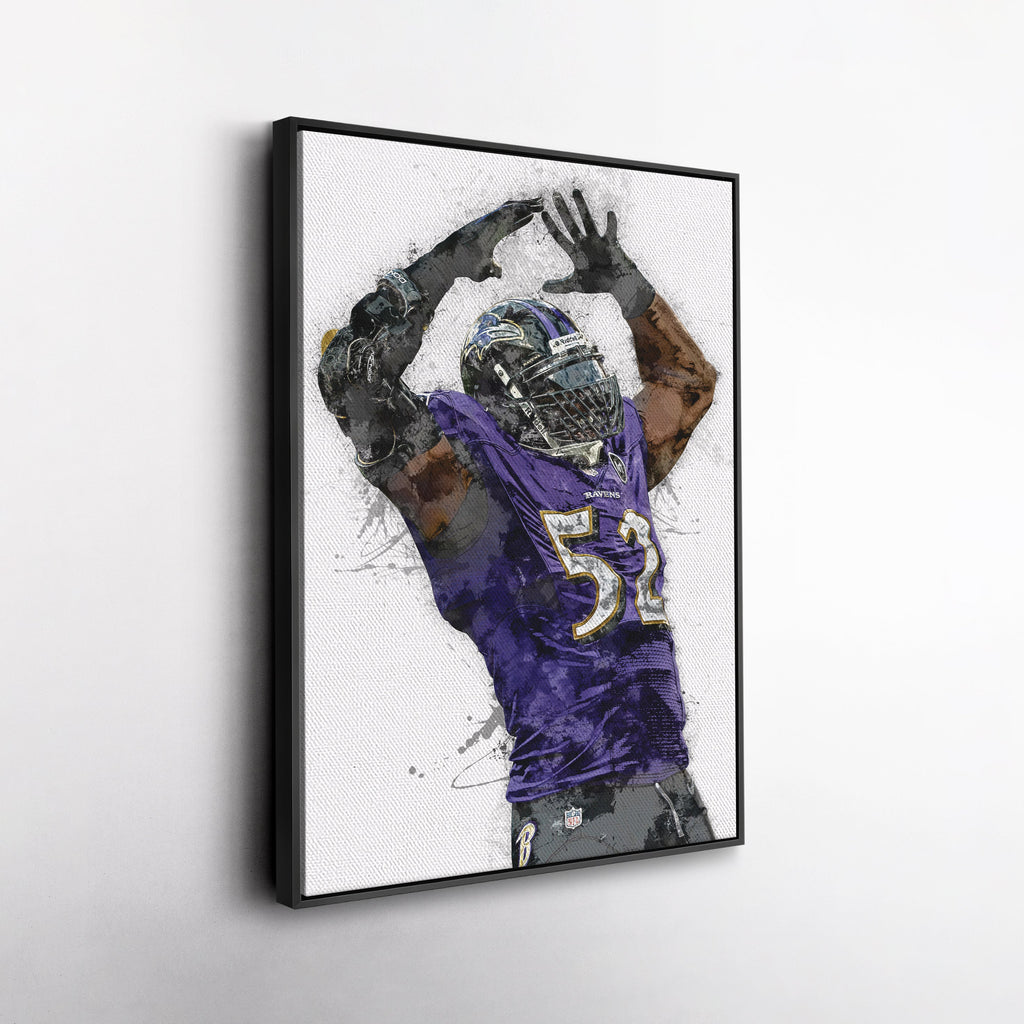 Ray Lewis Wall Art - Baltimore Ravens NFL Wall Decor