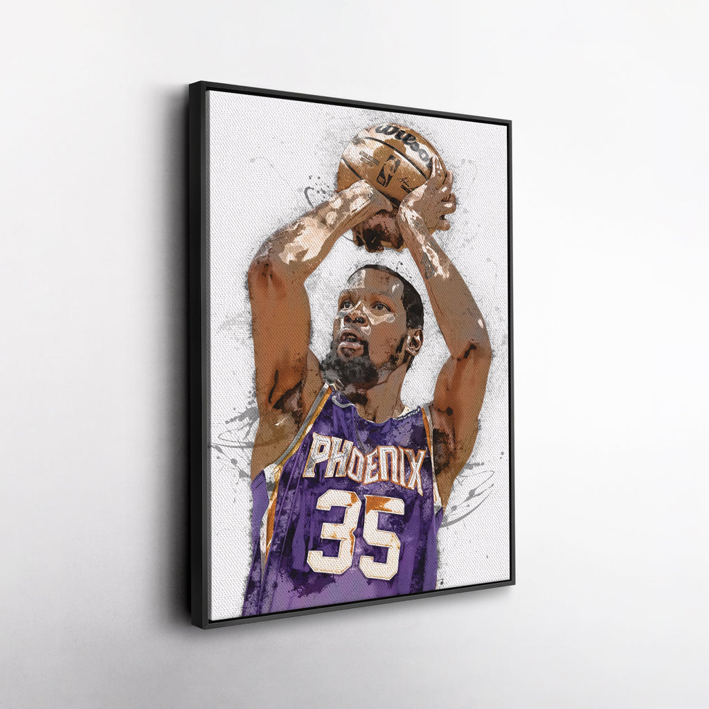 Kevin Durant Canvas Art – Phoenix Suns Wall Decor