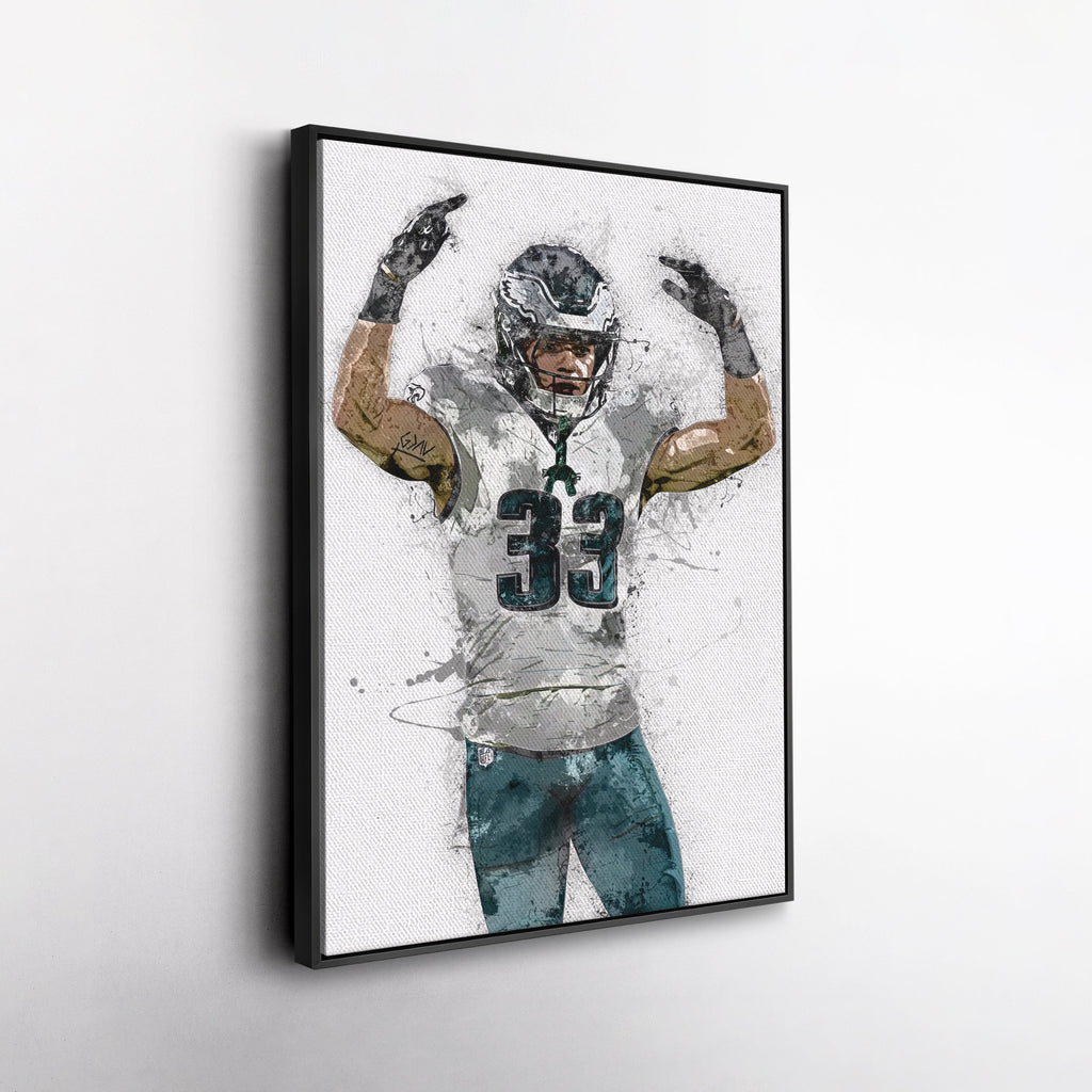 Cooper DeJean Canvas Art – Philadelphia Eagles Wall Decor