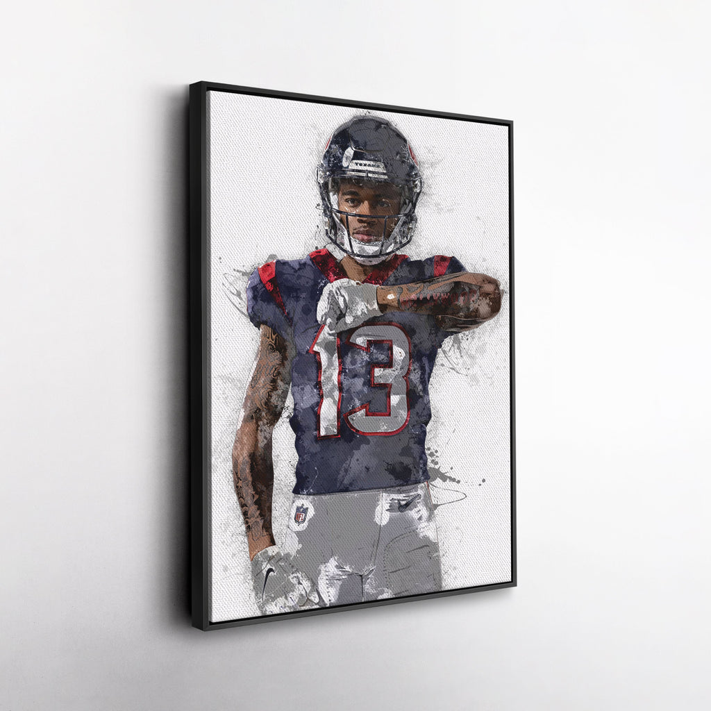Tank Dell Canvas Art – Houston Texans Wall Decor