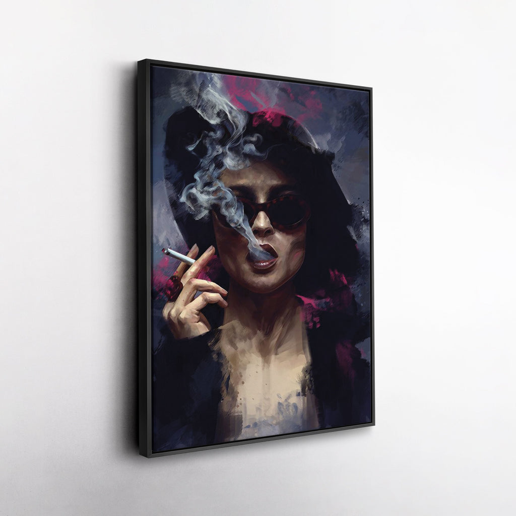 Marla Singer Canvas Art – Fight Club Movie Wall Decor