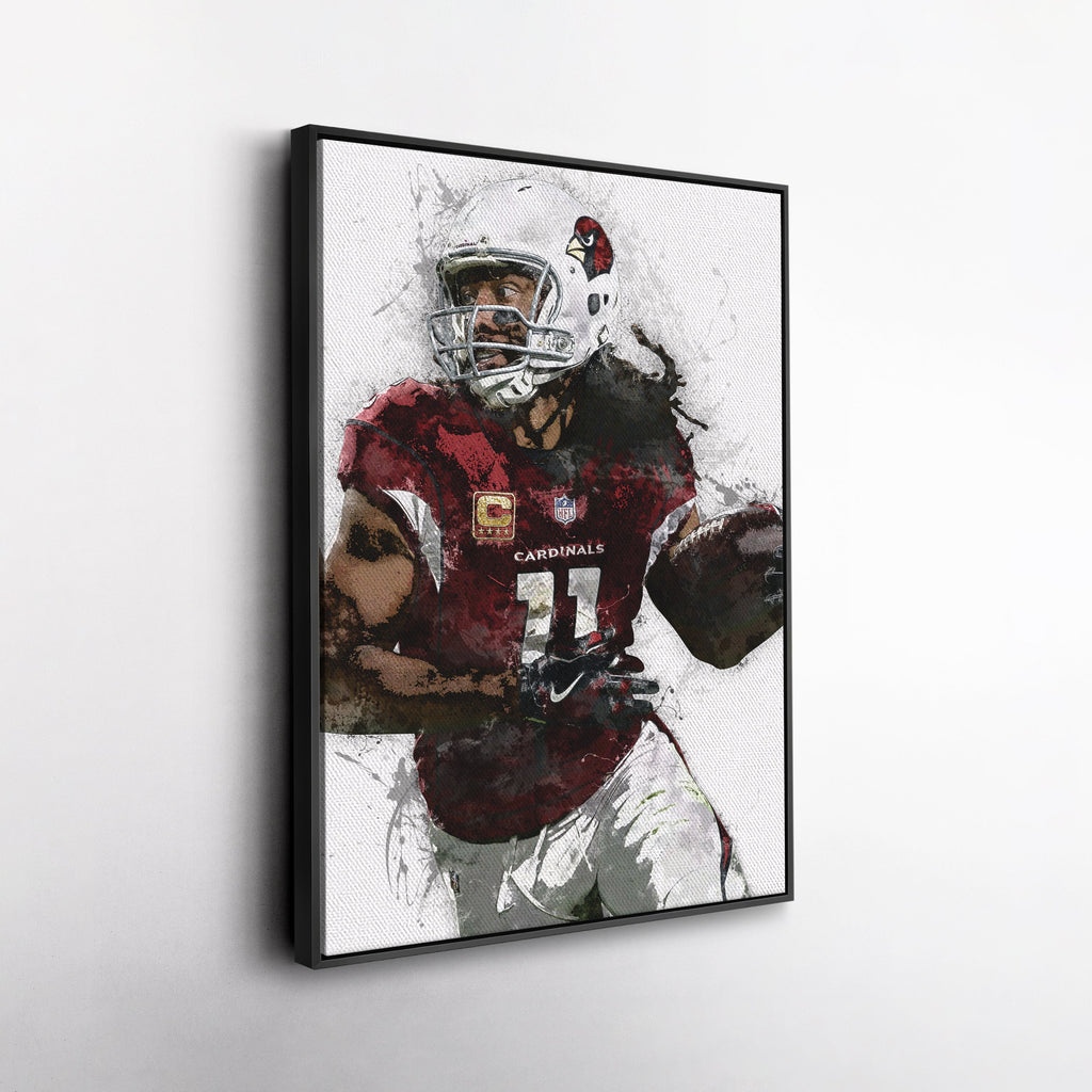 Larry Fitzgerald Canvas Art – Arizona Cardinals Wall Decor