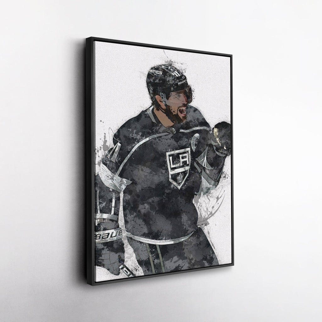 Anze Kopitar Canvas Art – Los Angeles Kings Wall Decor