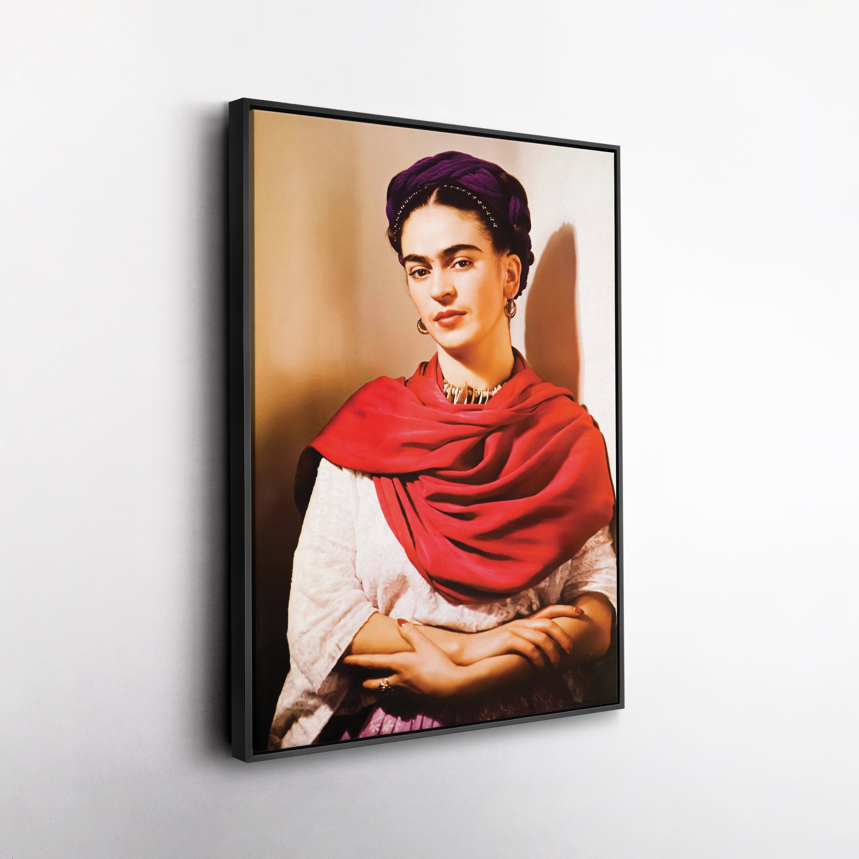 Frida Kahlo Canvas – Wall Art Gift for Art Lovers, Feminists, and Creative Spaces