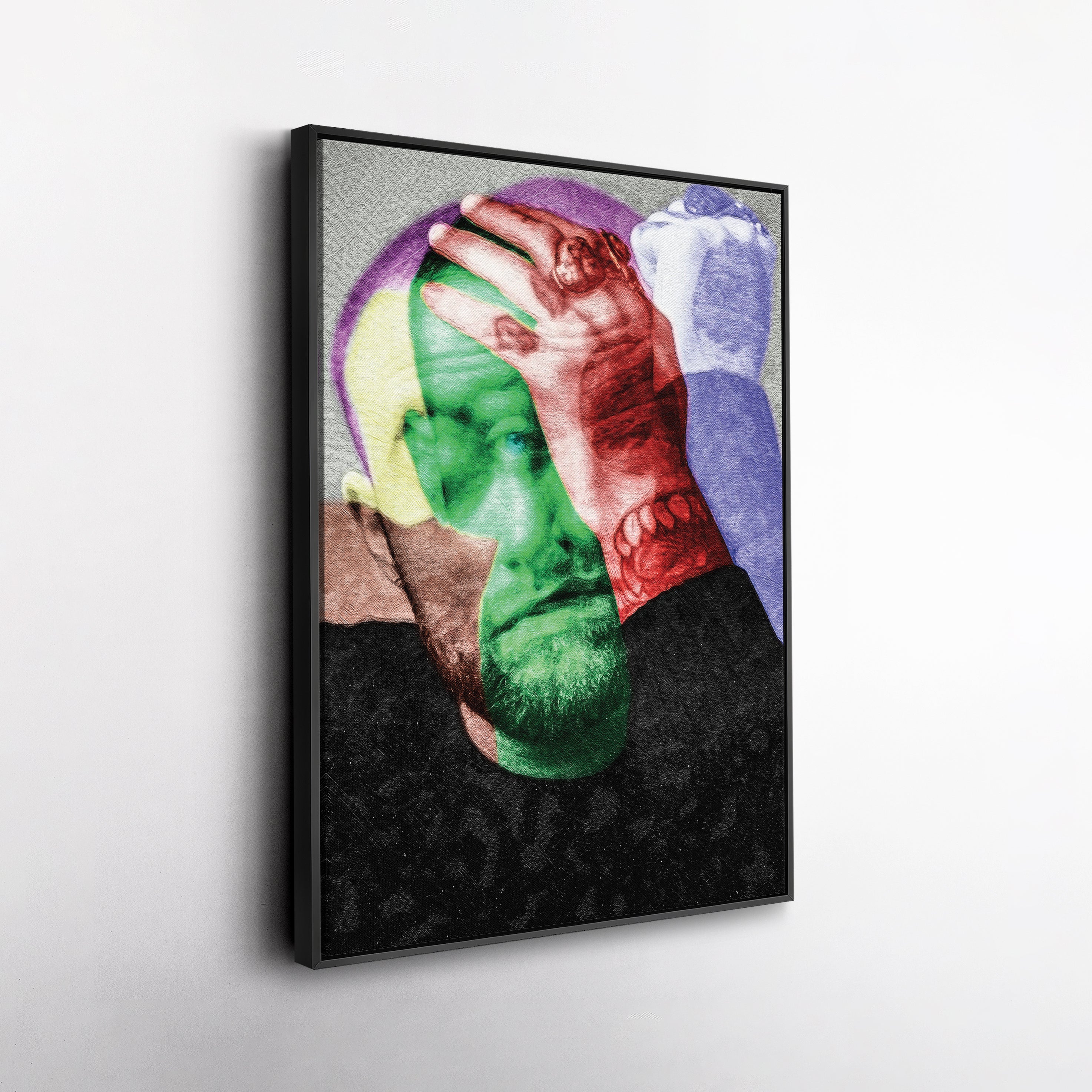 Mac Miller Circles Canvas – Rapper Wall Art Gift for Music Fans and Collectors