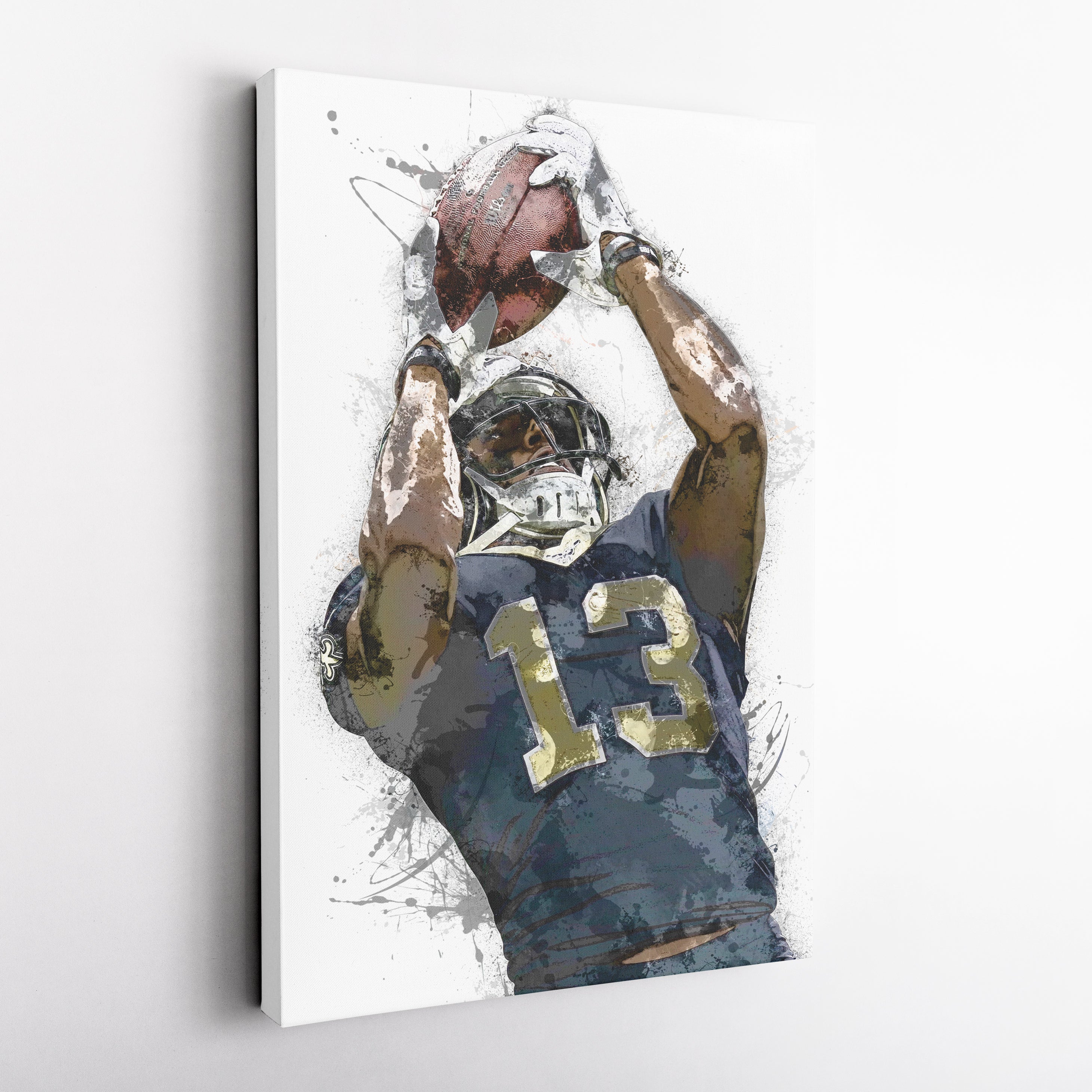 Michael Thomas Canvas Art – New Orleans Saints Wall Decor
