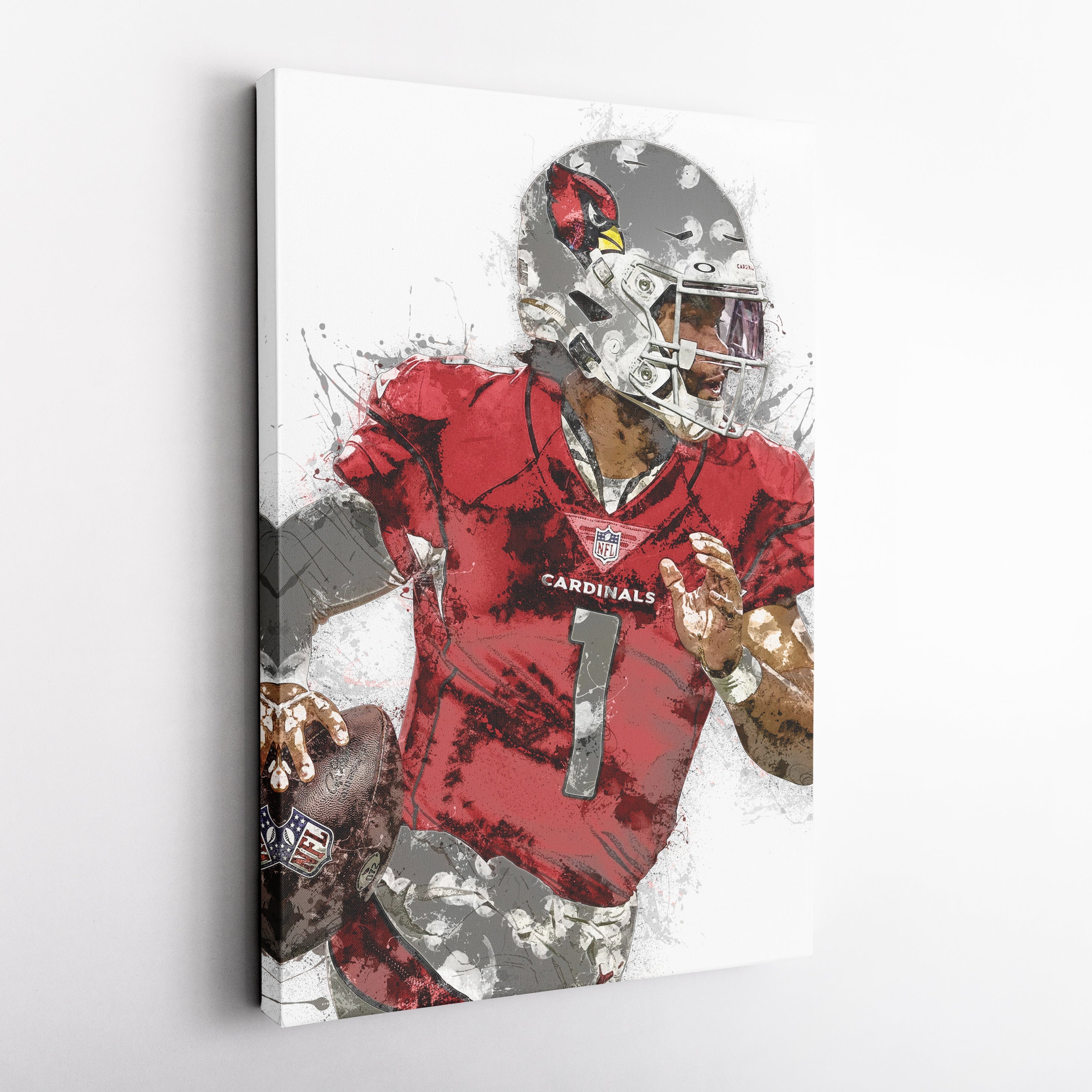 Kyler Murray Canvas Art – Arizona Cardinals Wall Decor
