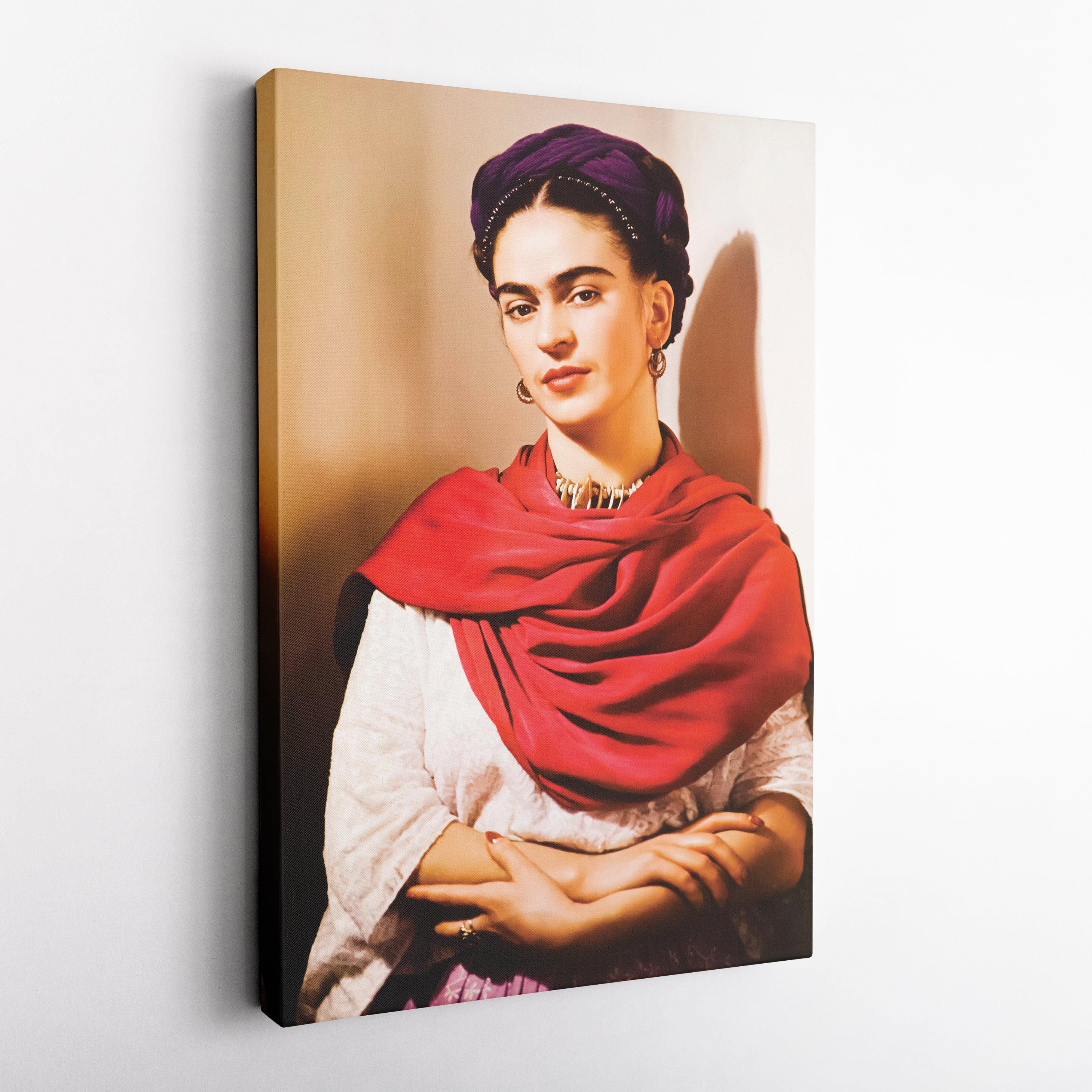 Frida Kahlo Canvas – Wall Art Gift for Art Lovers, Feminists, and Creative Spaces