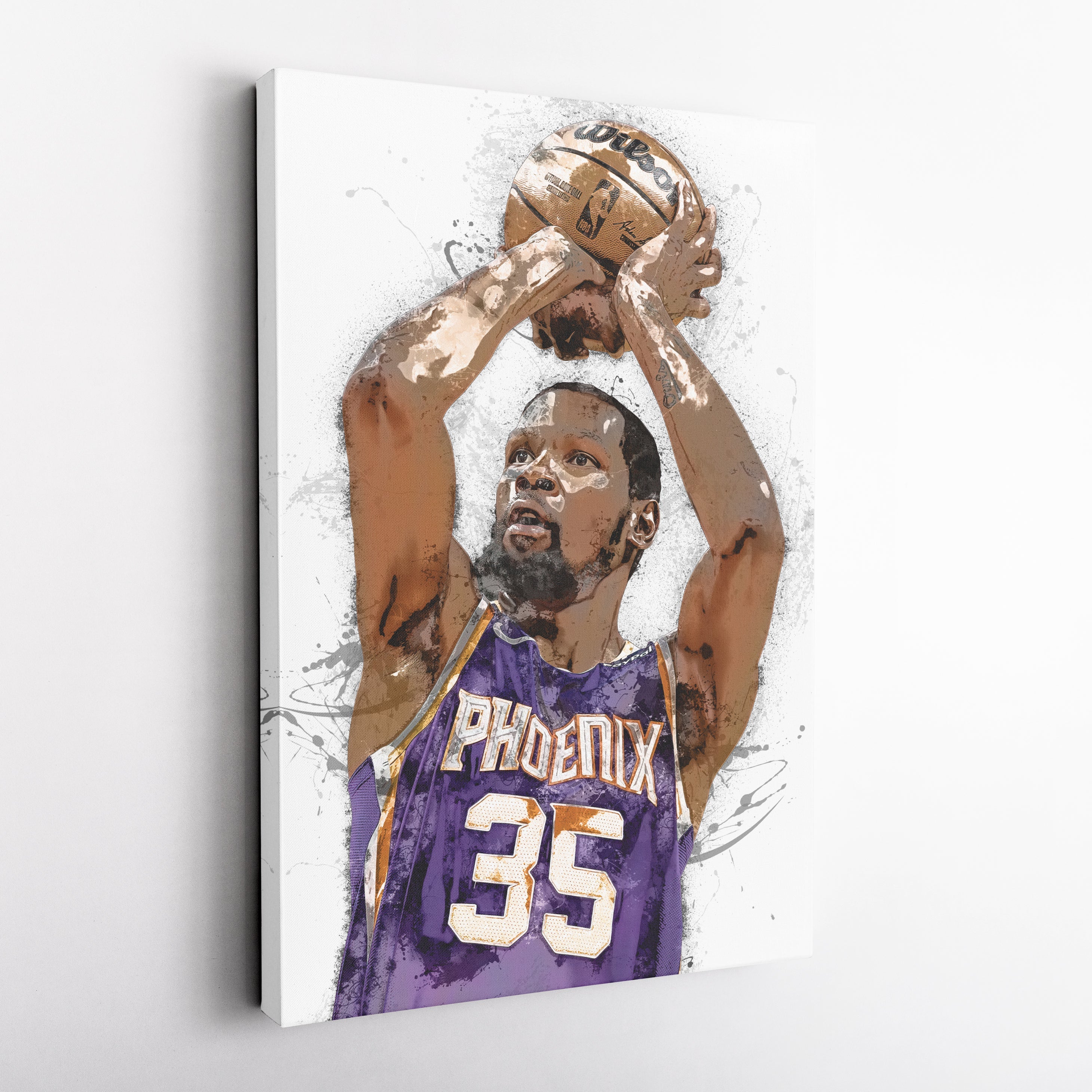 Kevin Durant Canvas Art – Phoenix Suns Wall Decor