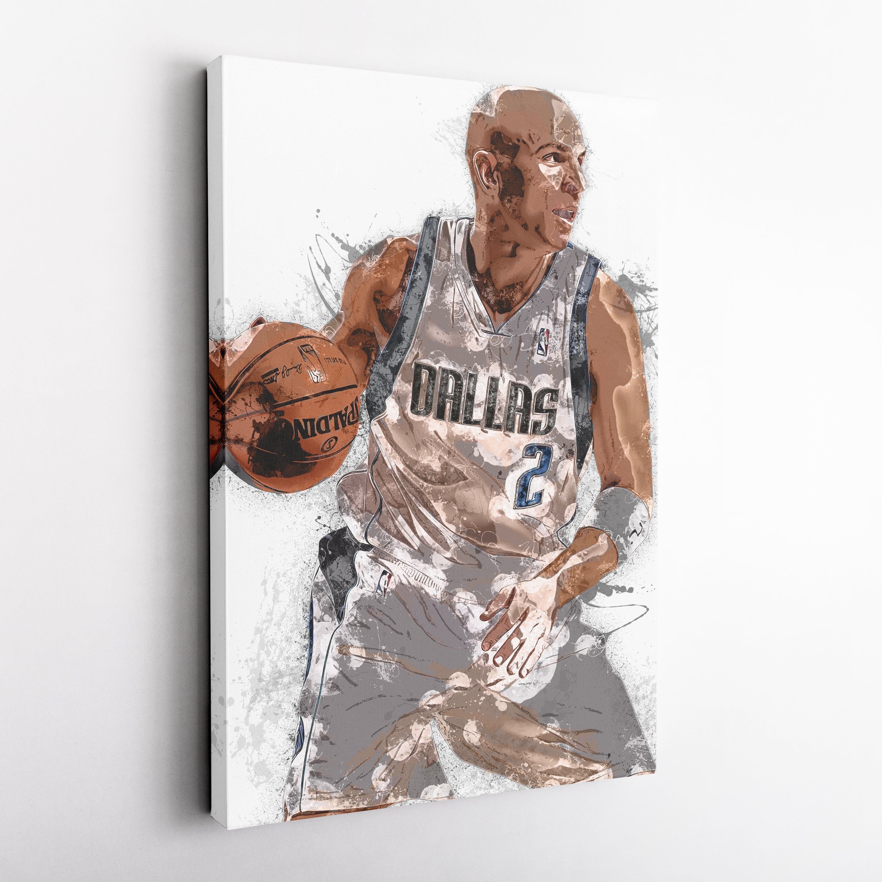 Jason Kidd Canvas Art – Dallas Mavericks Wall Decor